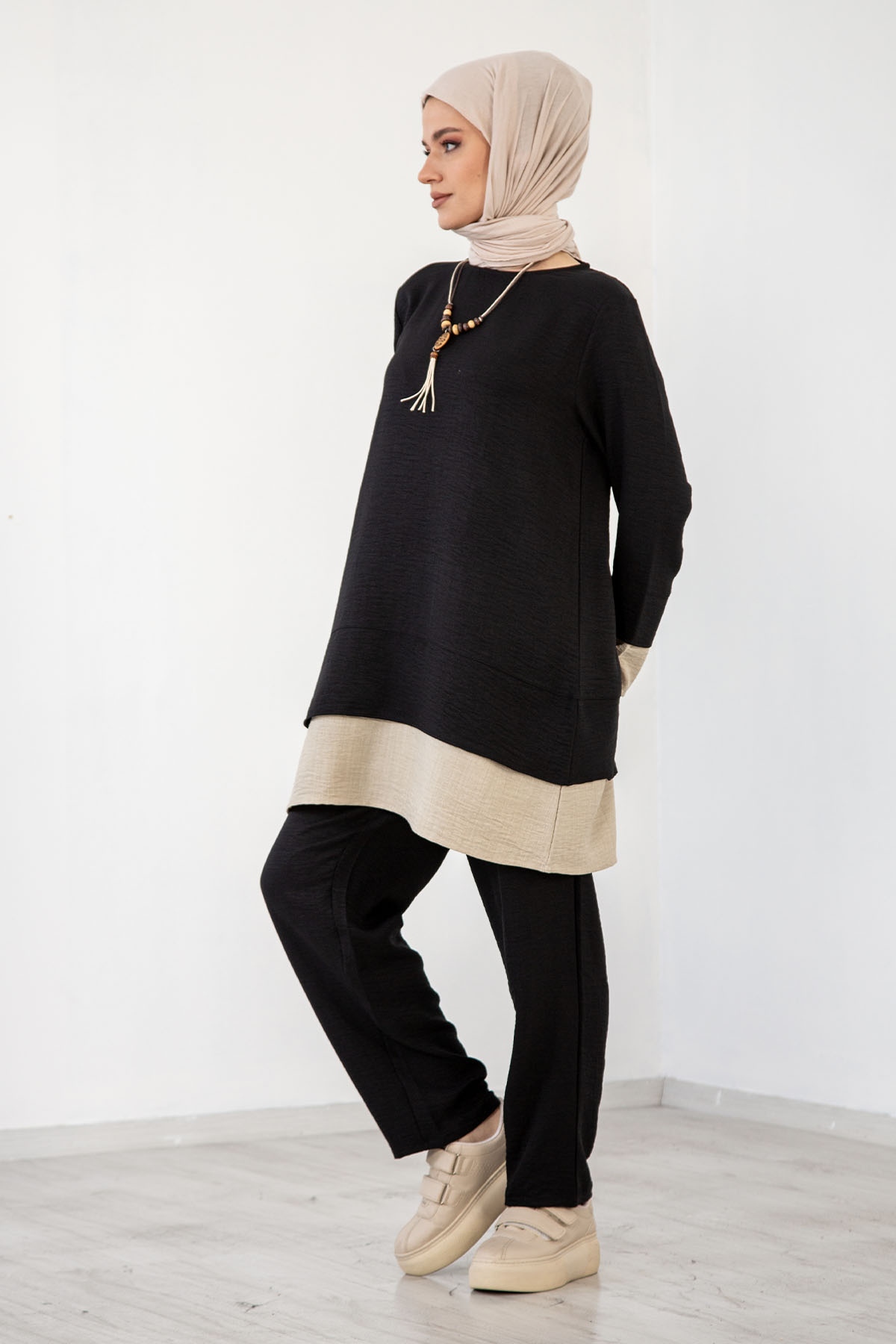 8213 Takim 44-50 - Siyah - 4