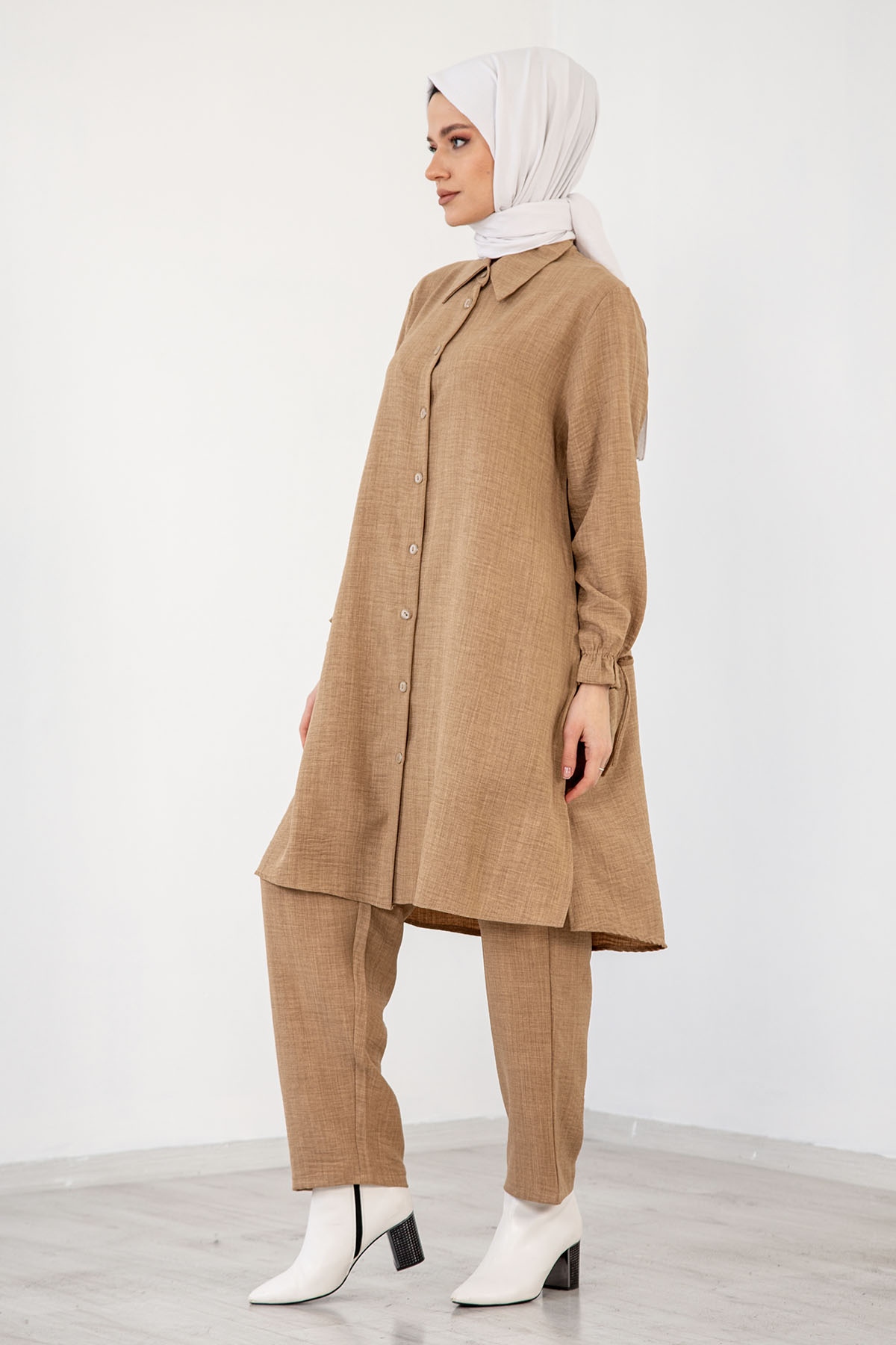 8214 Takim 44-50 - Bej - 3