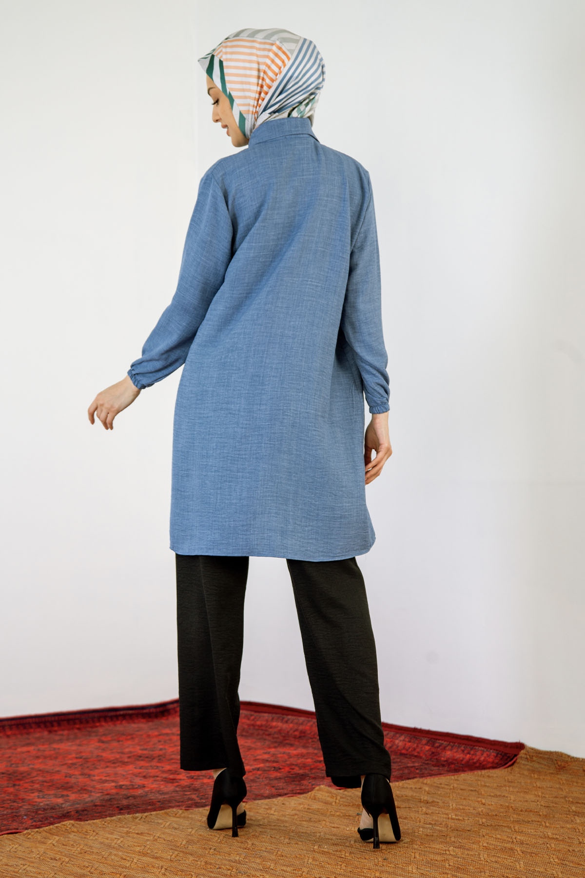 8219 Tunik 44-52 Roba - Indigo - 4