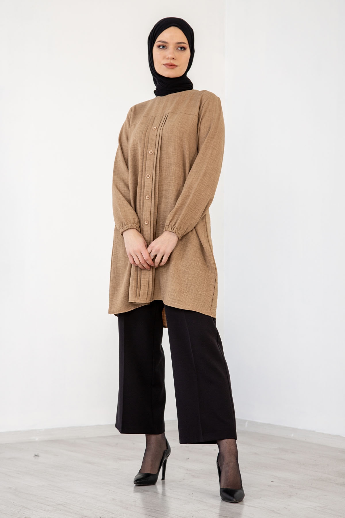 8232 Tunik 44-52 - Bej - 1