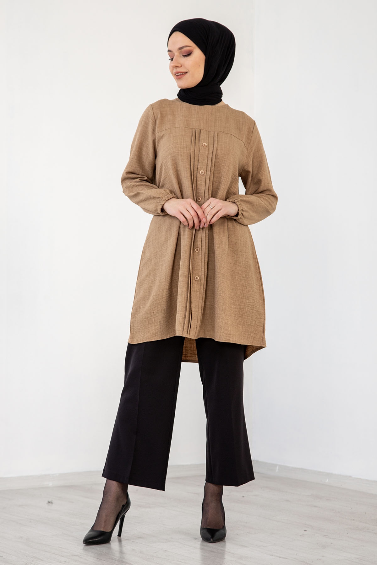 8232 Tunik 44-52 - Bej - 3