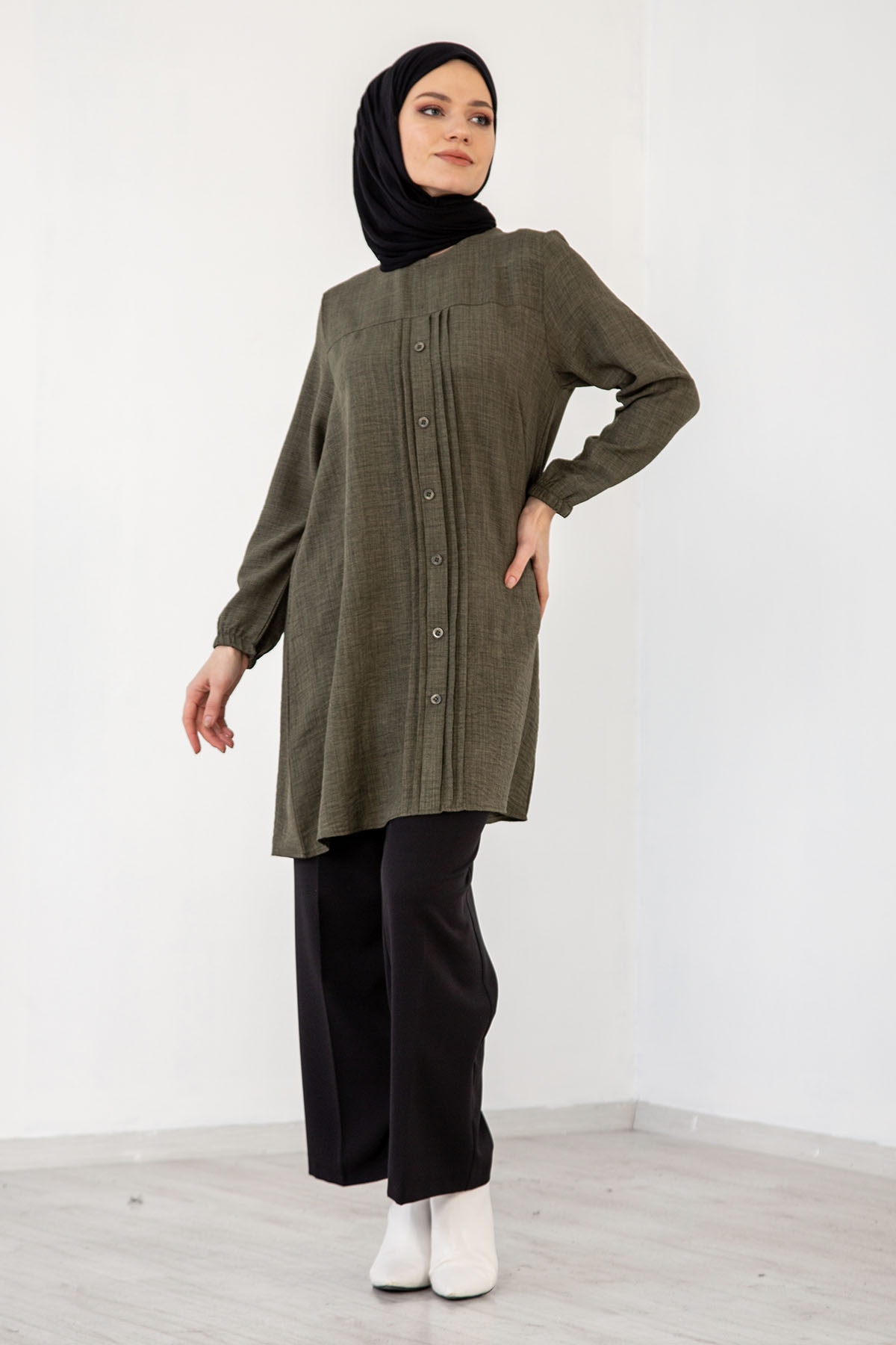 8232 Tunik 44-52 - Haki - 1