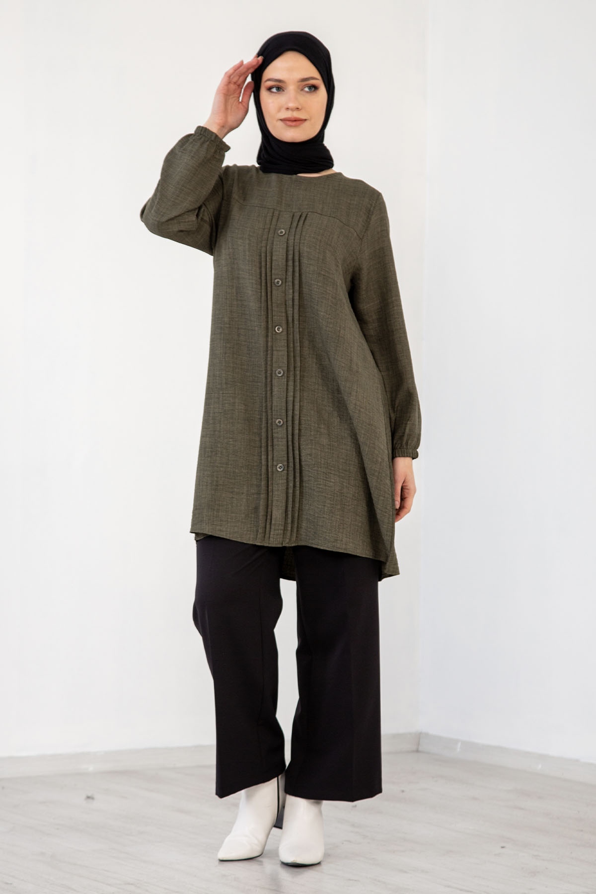 8232 Tunik 44-52 - Haki - 3