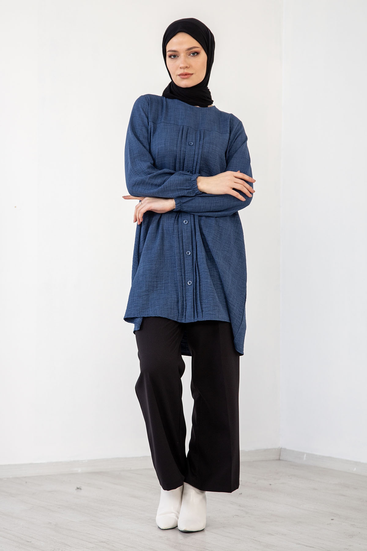 8232 Tunik 44-52 - Indigo - 1