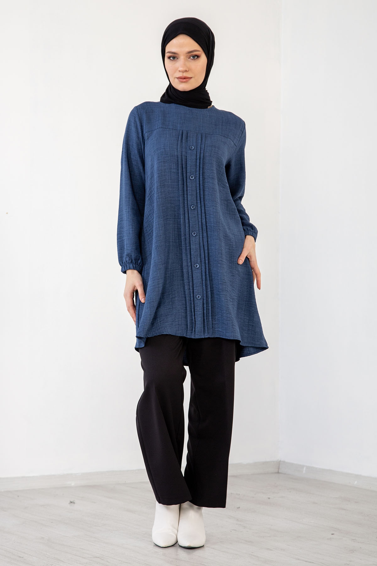 8232 Tunik 44-52 - Indigo - 2
