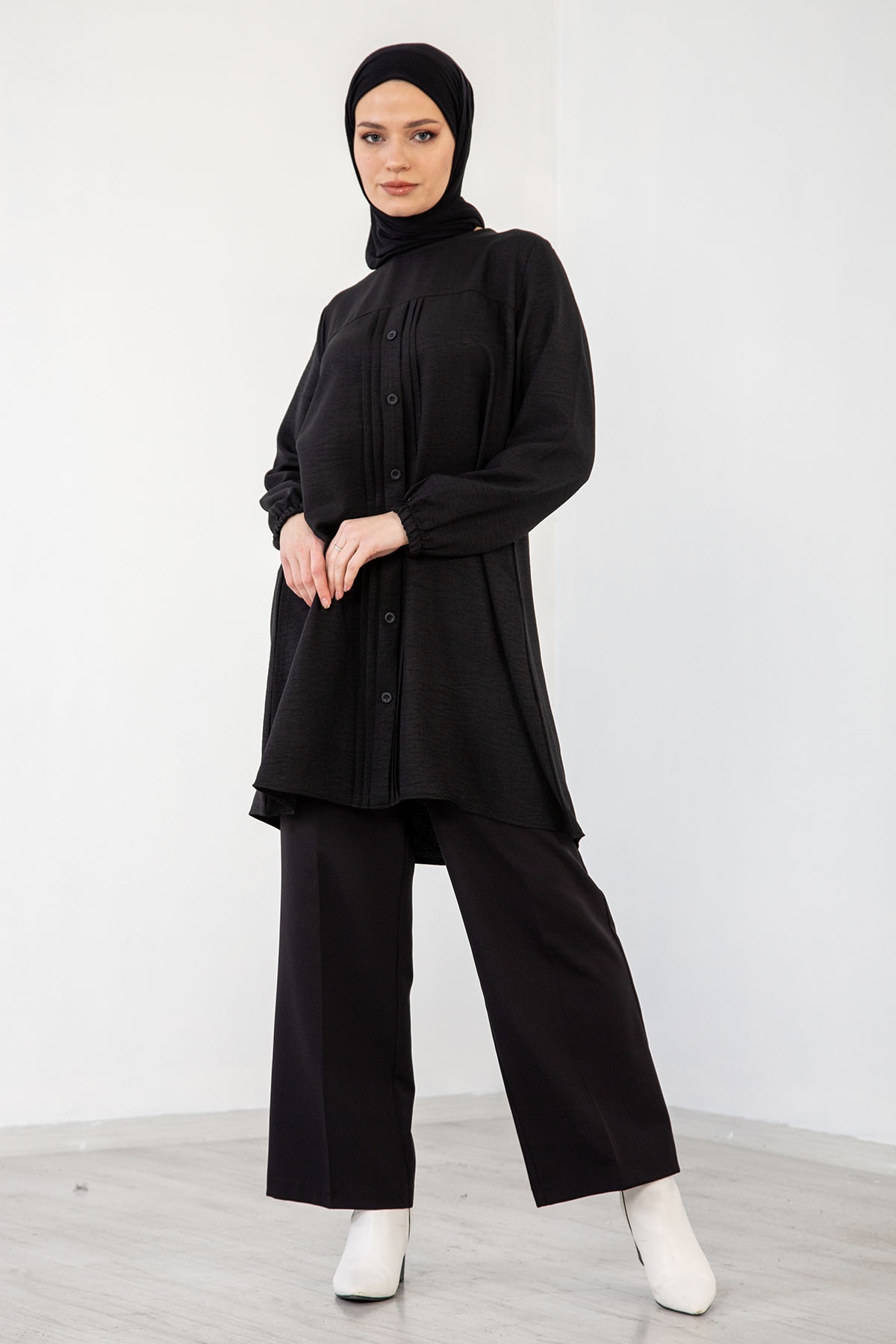 8232 Tunik 44-52 - Siyah - 2