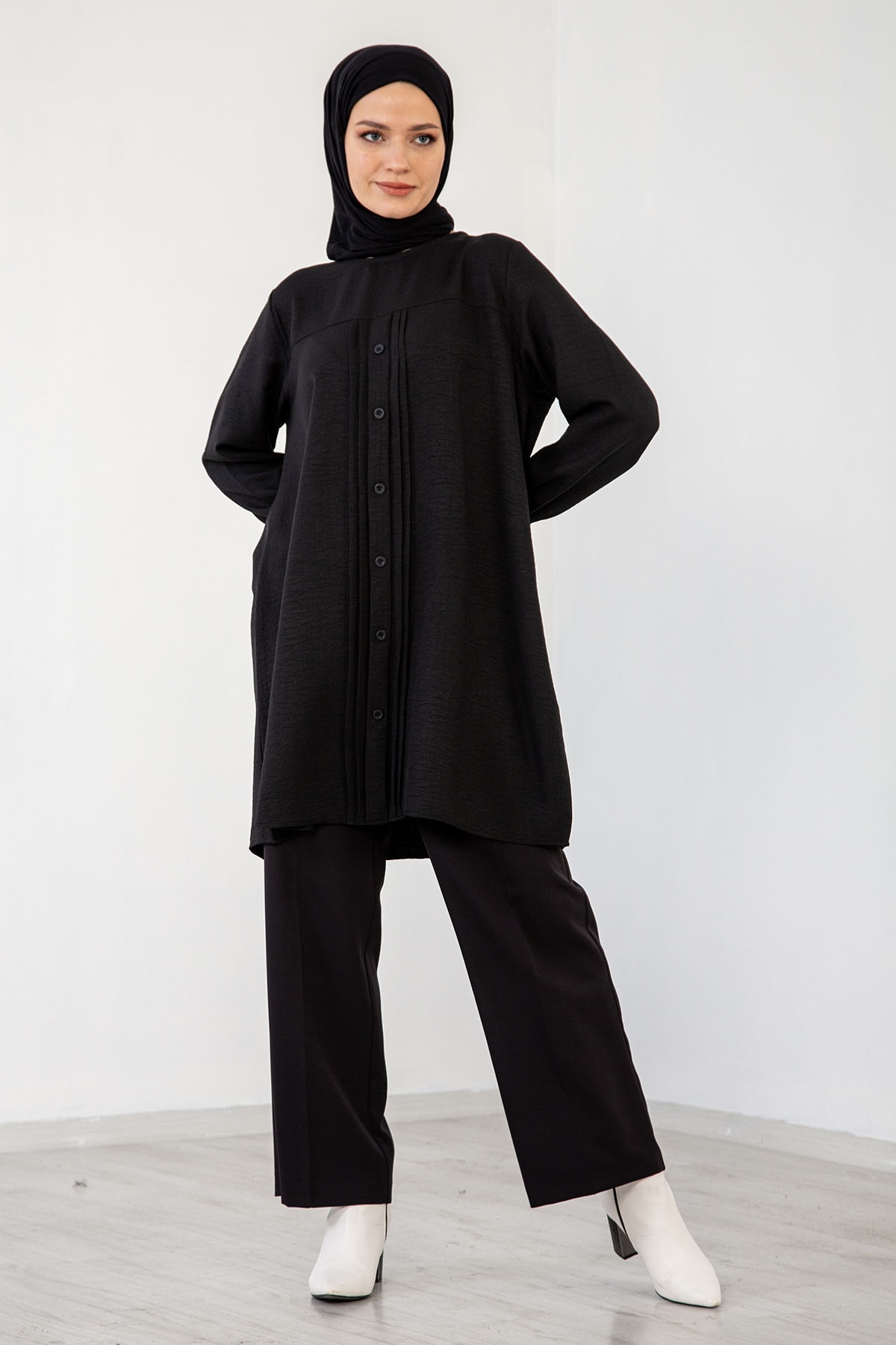 8232 Tunik 44-52 - Siyah - 3