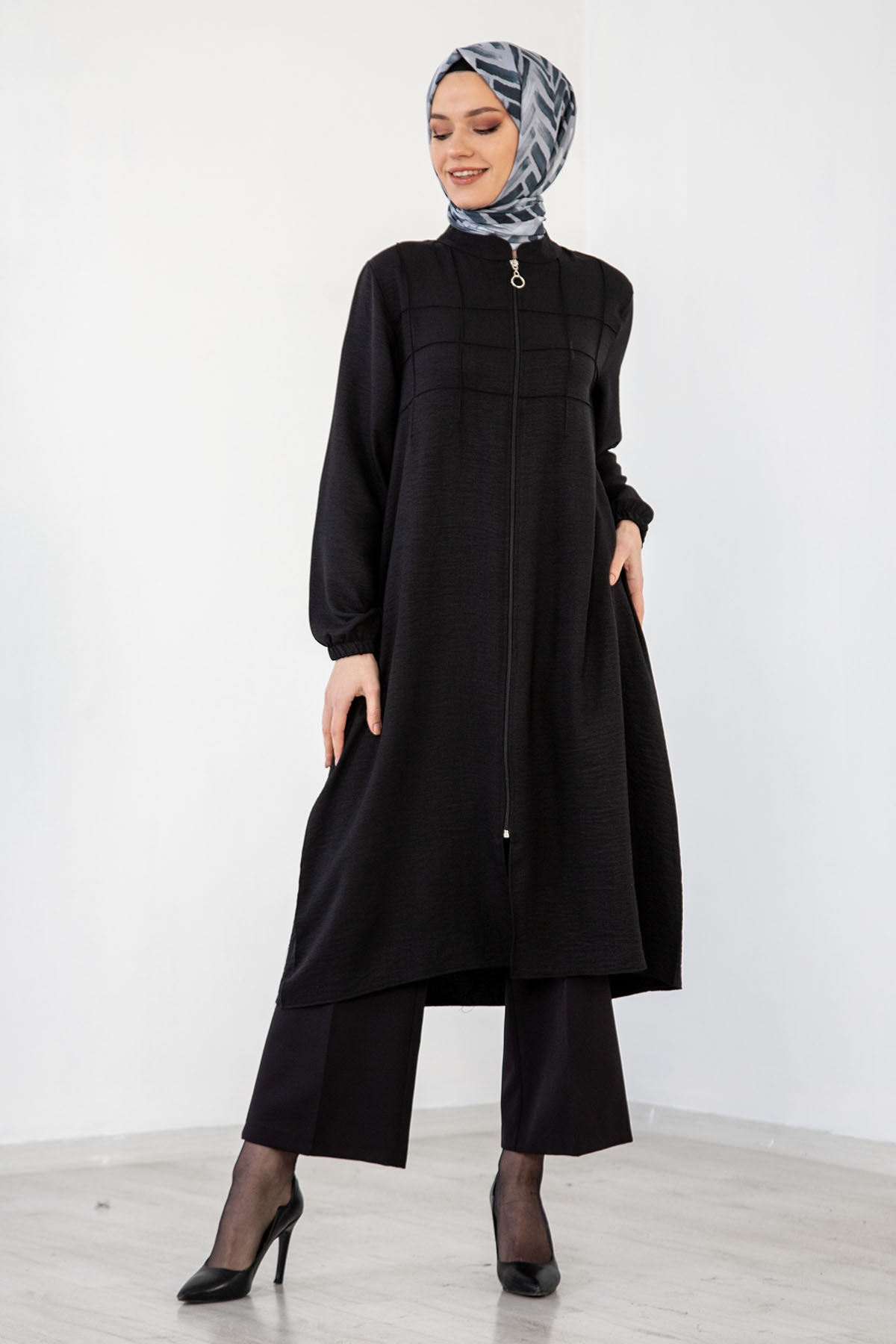 8240 Giyçik 44-52 çıma - Siyah - 1