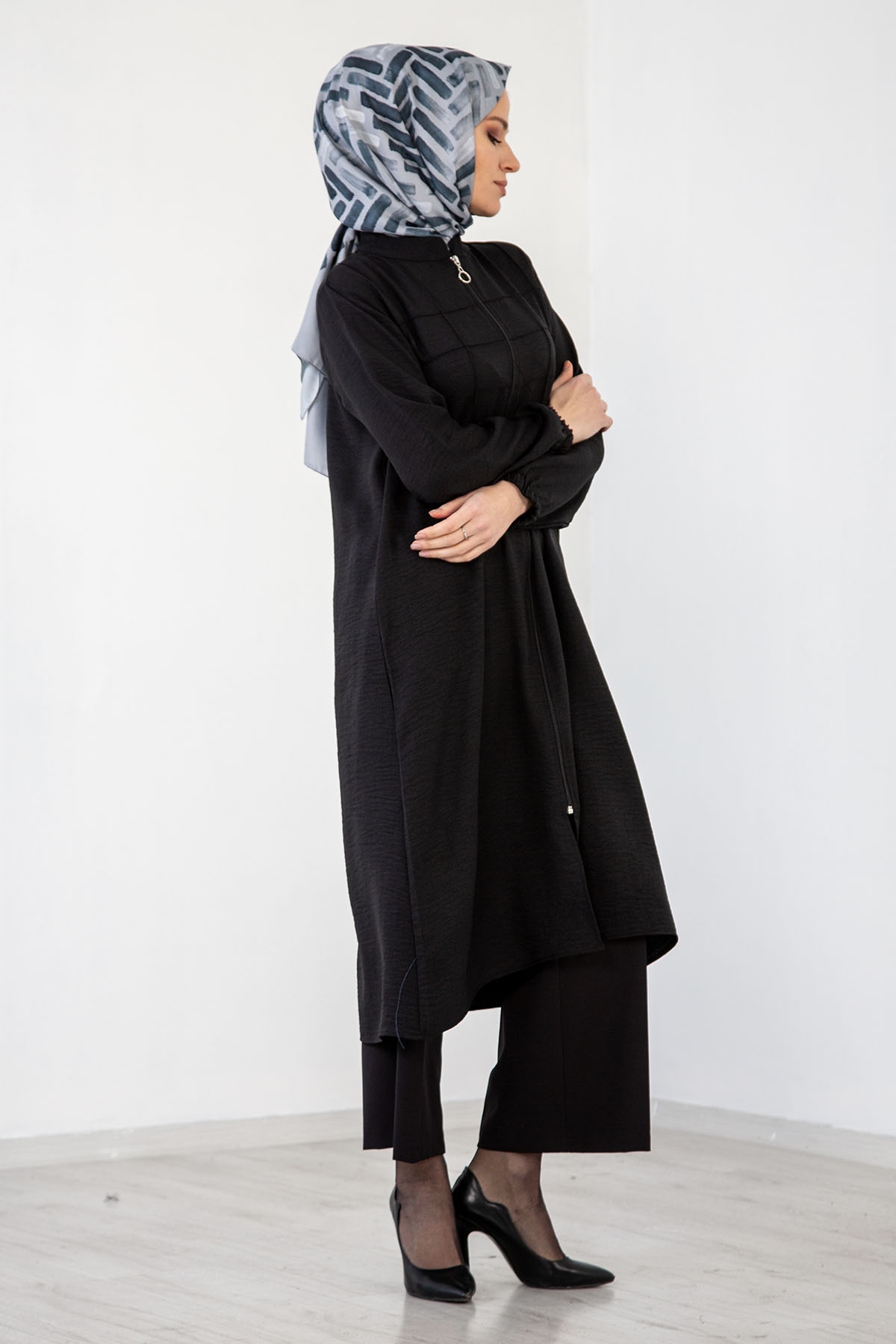 8240 Giyçik 44-52 çıma - Siyah - 3