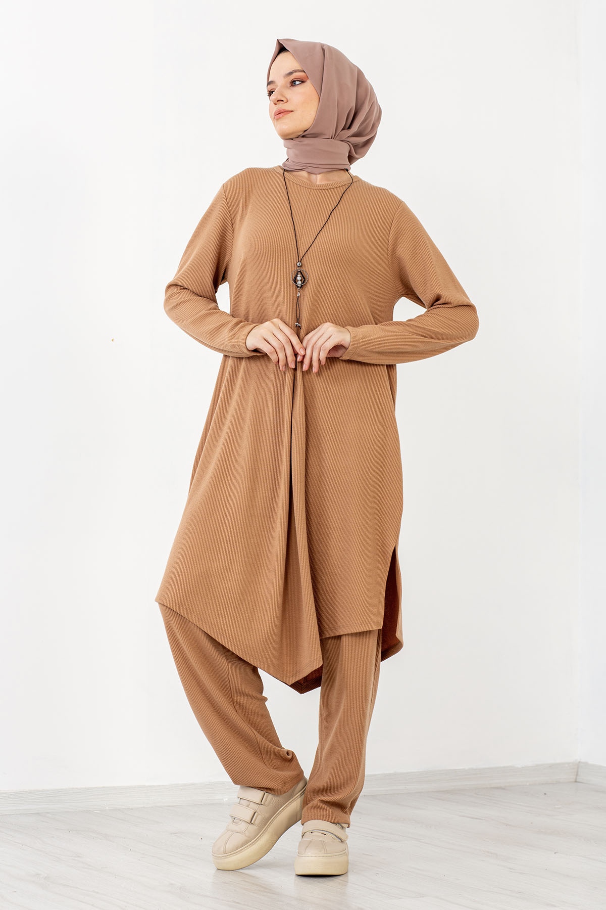 8276 Takim 44-50 Kly - Bej - 4