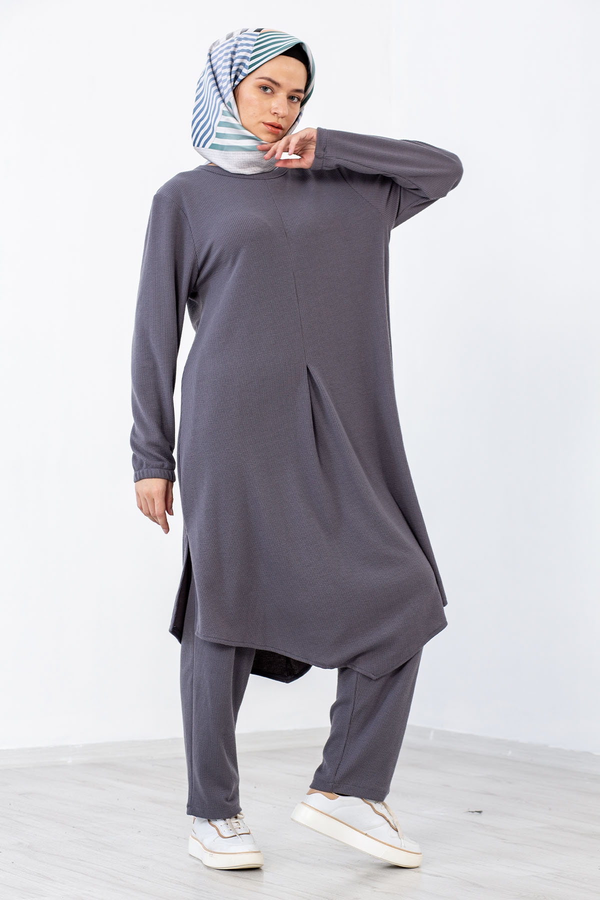 8276 Takim 44-50 Kly - Gri - 3