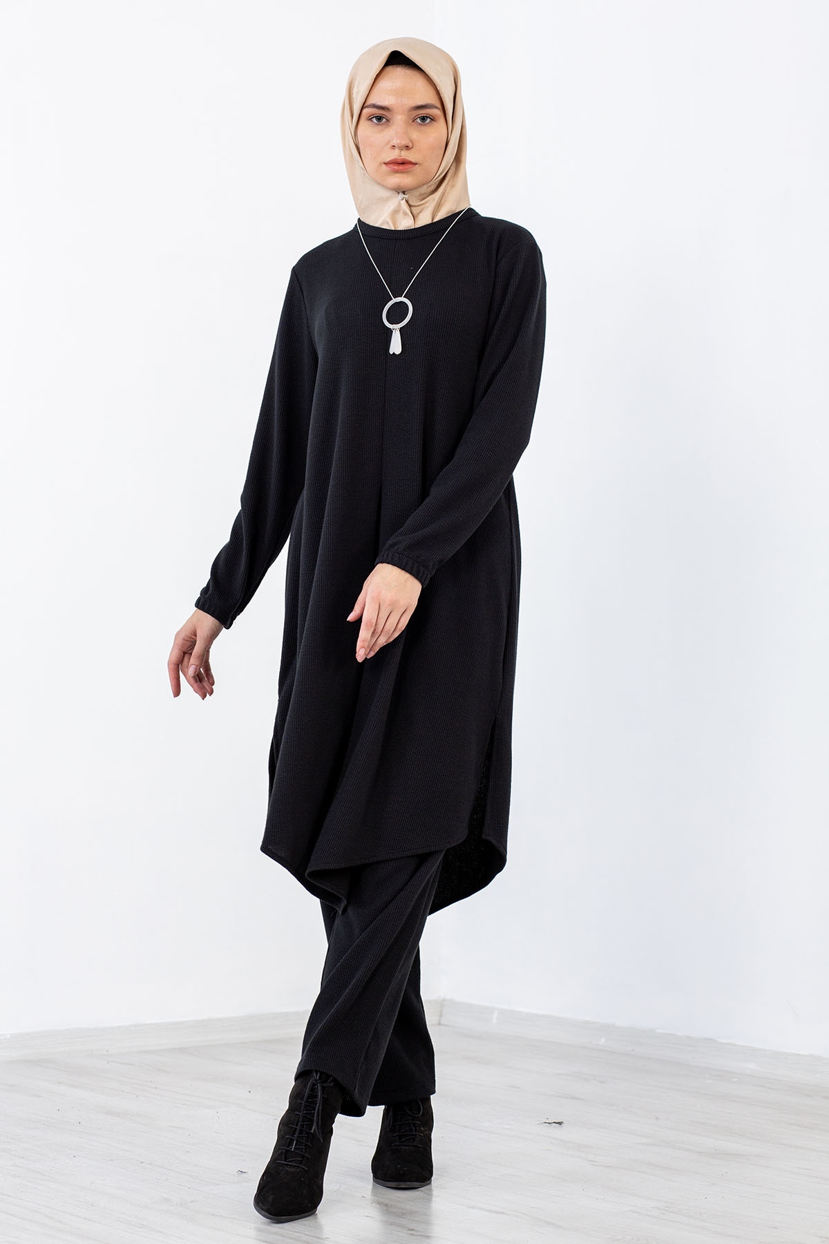 8276 Takim 44-50 Kly - Siyah - 1