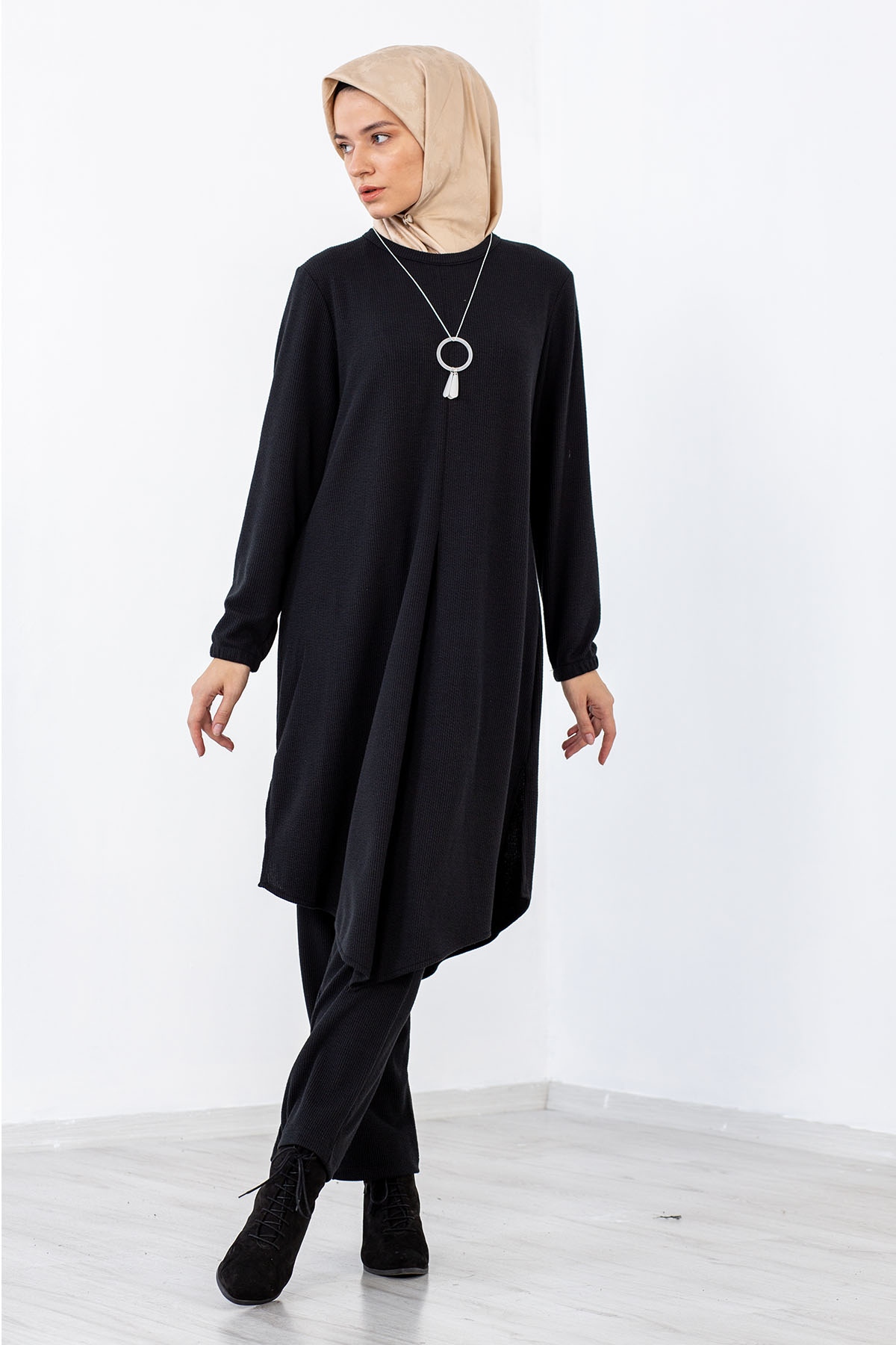 8276 Takim 44-50 Kly - Siyah - 4