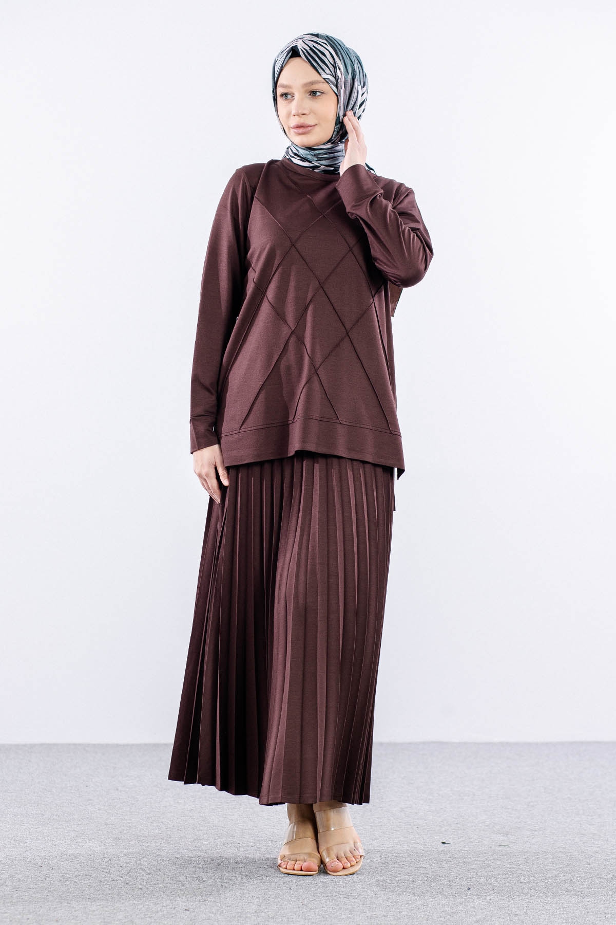 8301 E.takim 44-50 - Kahve - 2