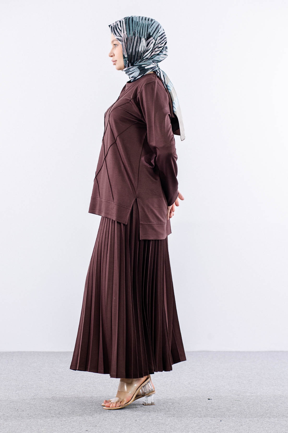 8301 E.takim 44-50 - Kahve - 3