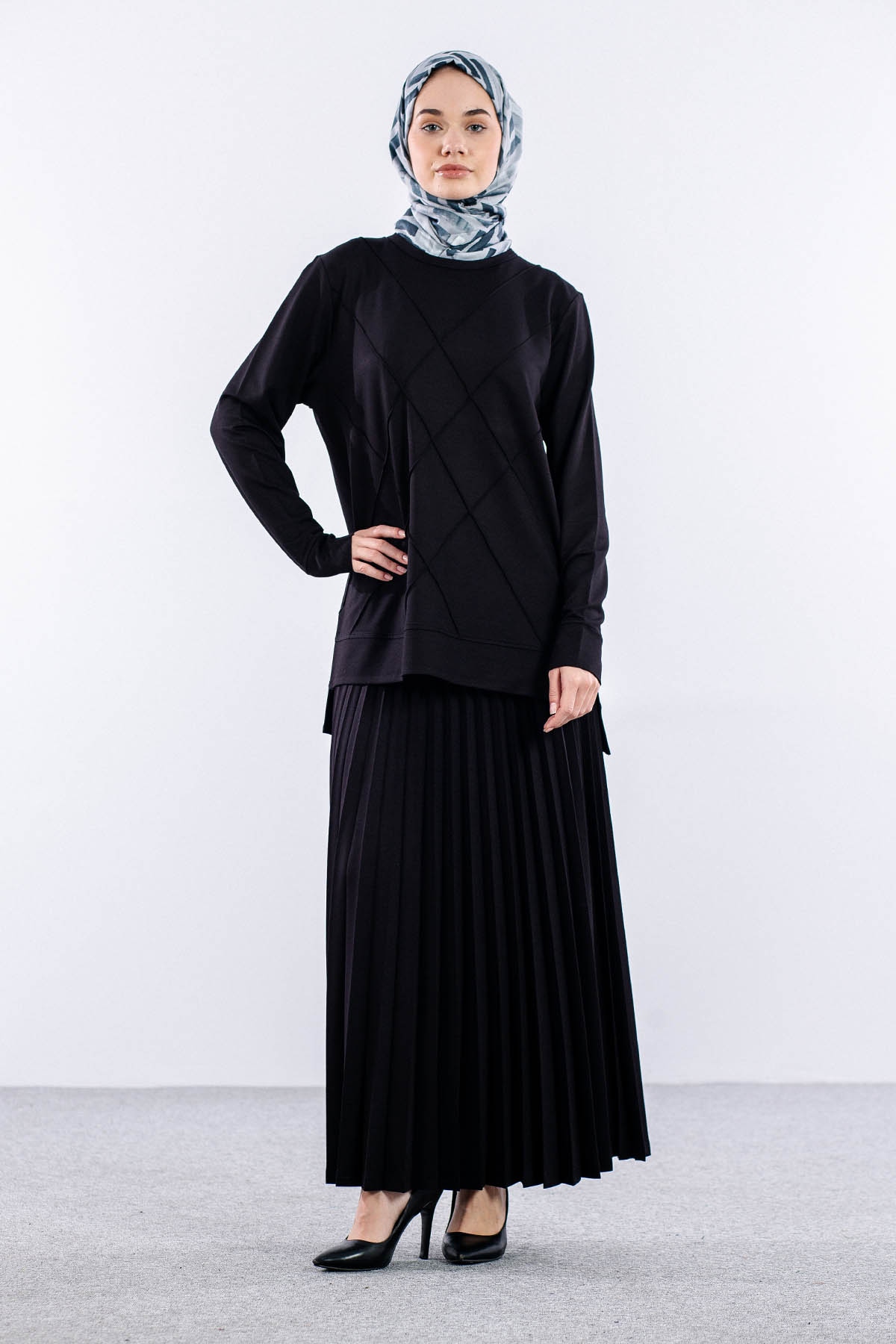 8301 E.takim 44-50 - Siyah - 1