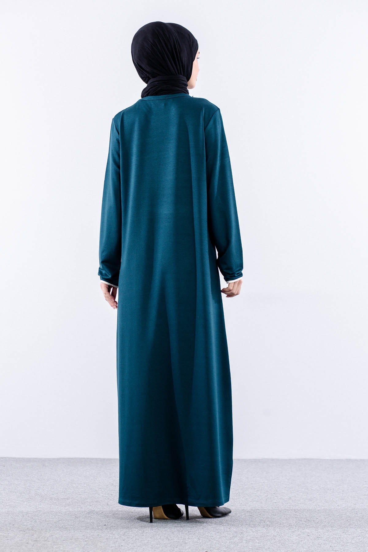 8307 Spor Elbise 44-52 - Petrol - 6