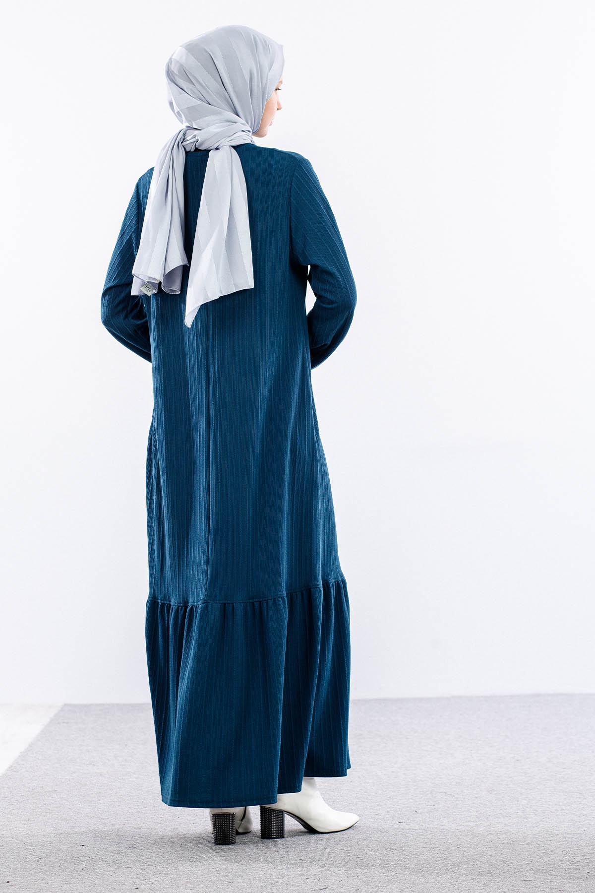 8339 Elbise 3-4-5-6 - Petrol - - 5