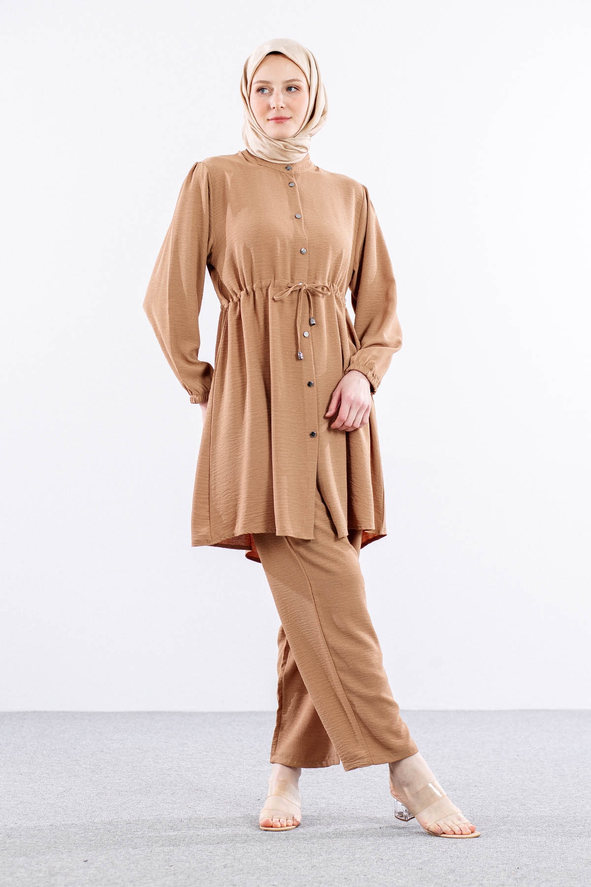 8347 Takim 44-50 Tunel - Bej - 1