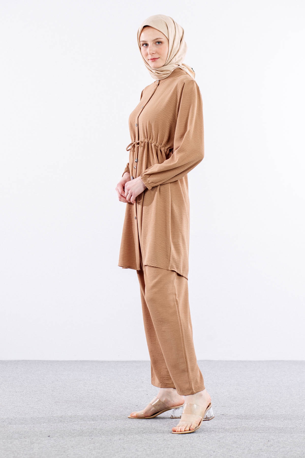 8347 Takim 44-50 Tunel - Bej - 3