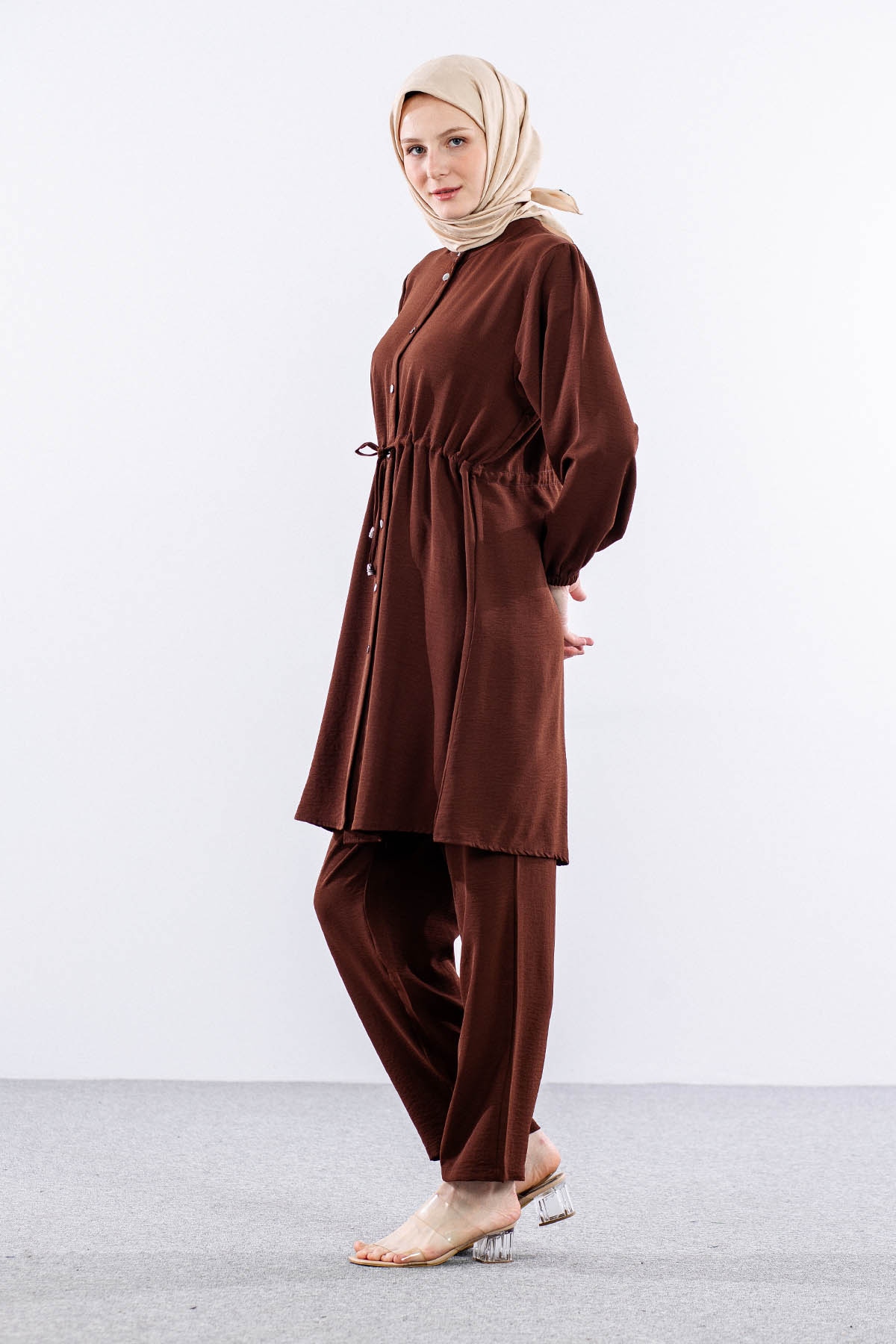 8347 Takim 44-50 Tunel - Kahve - 3