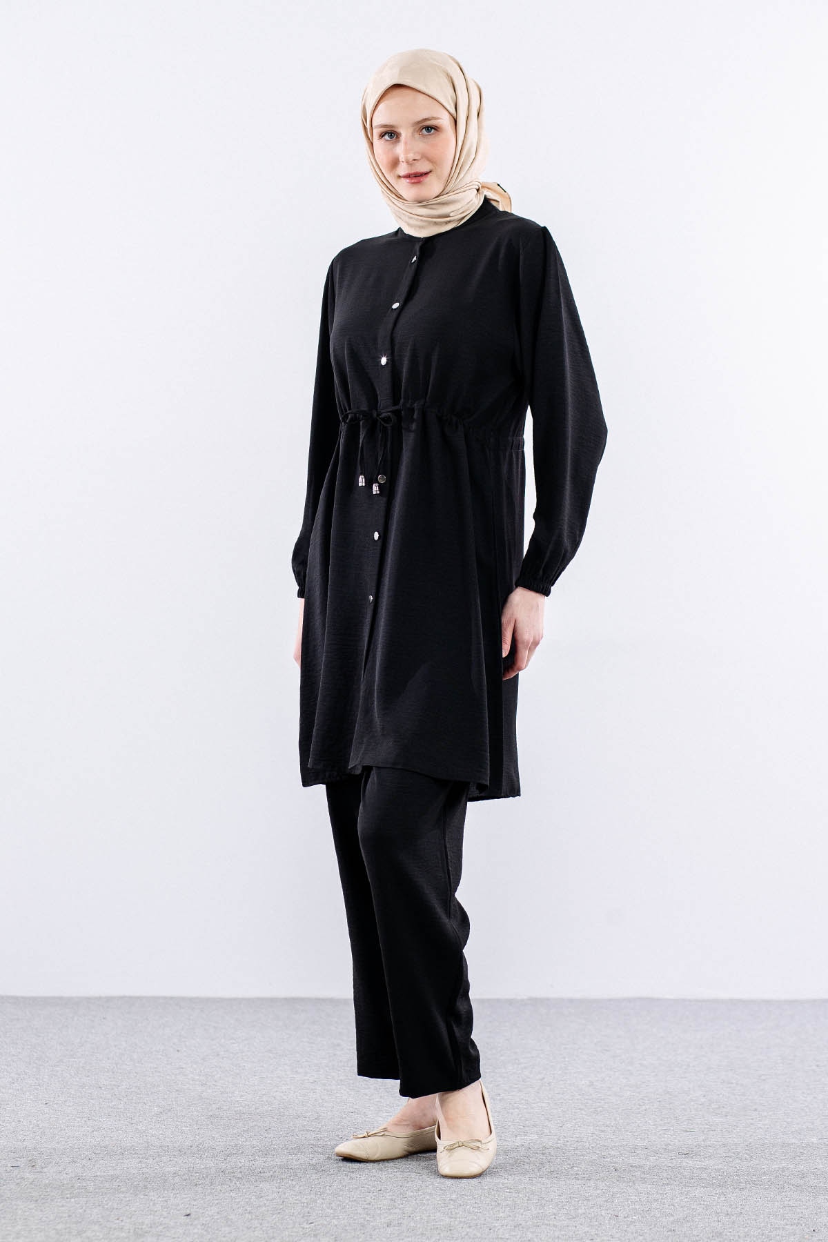 8347 Takim 44-50 Tunel - Siyah - 3