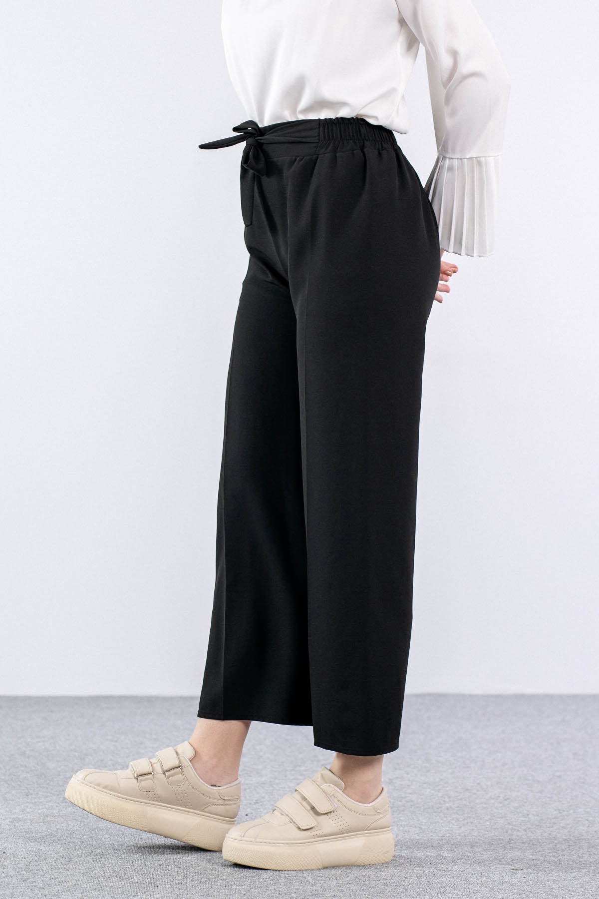 8349 Pantolon 44-54 - Siyah - 2