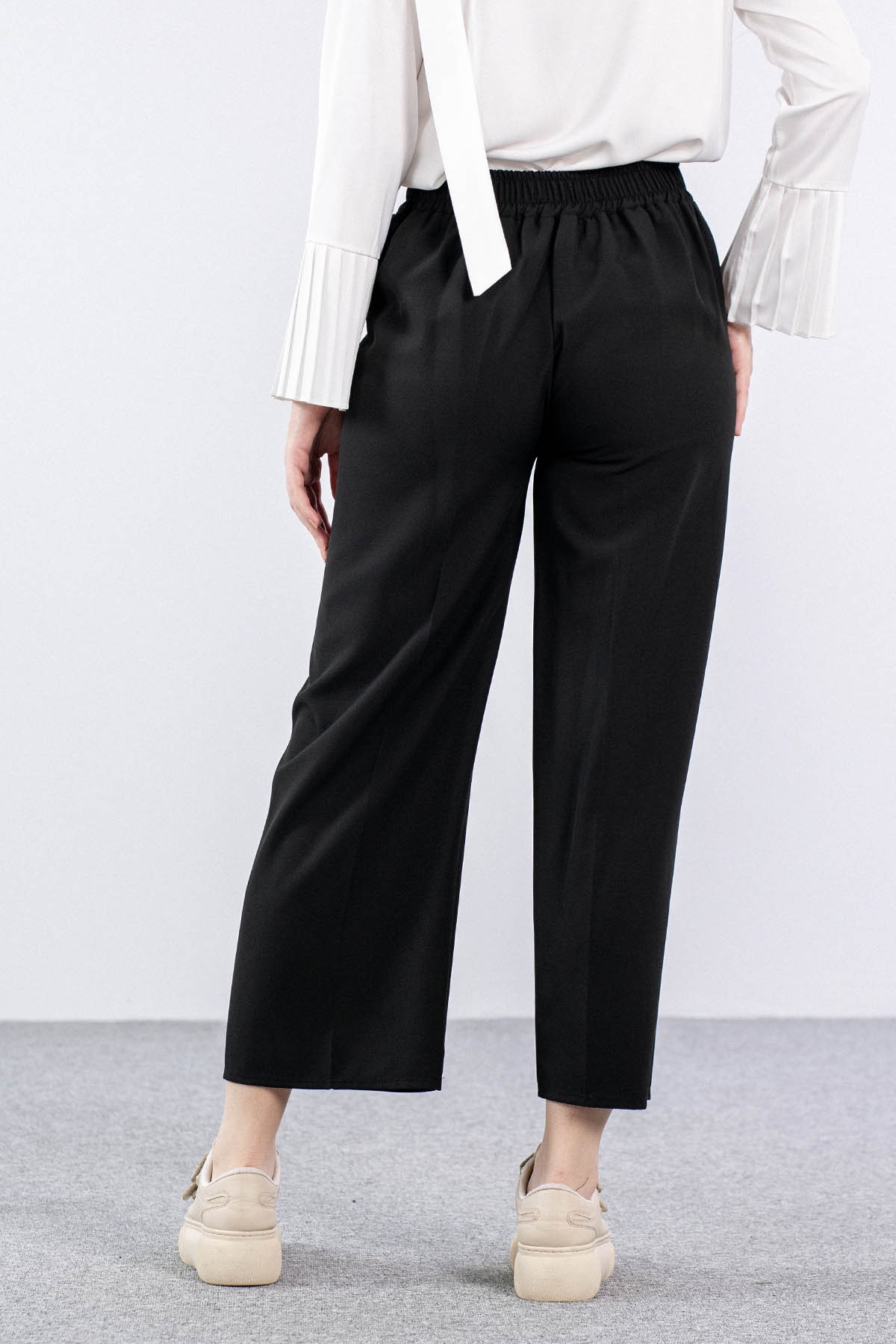 8349 Pantolon 44-54 - Siyah - 3