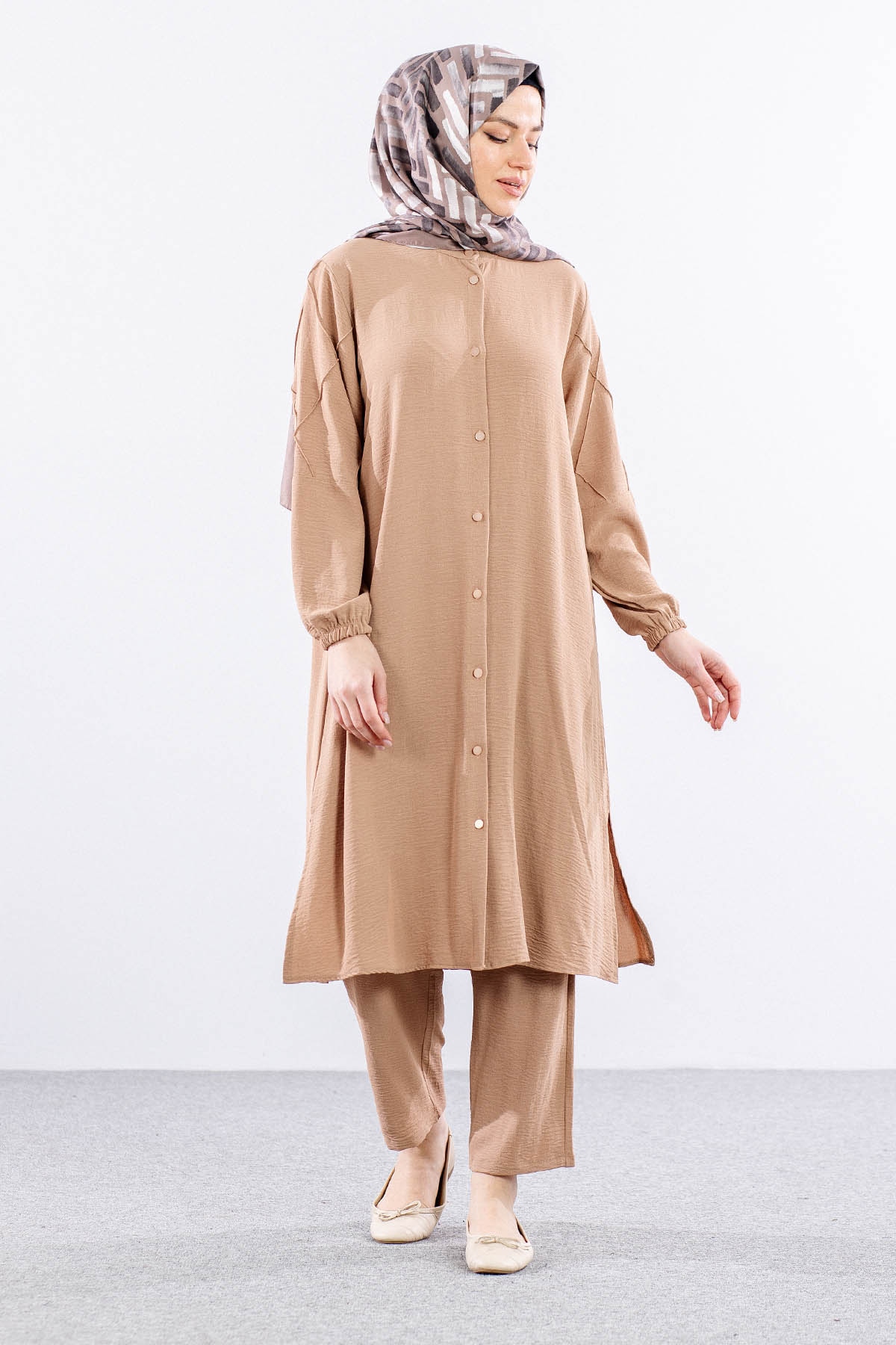 8365 Ae Takim 44-50 Cima - Bej - 1