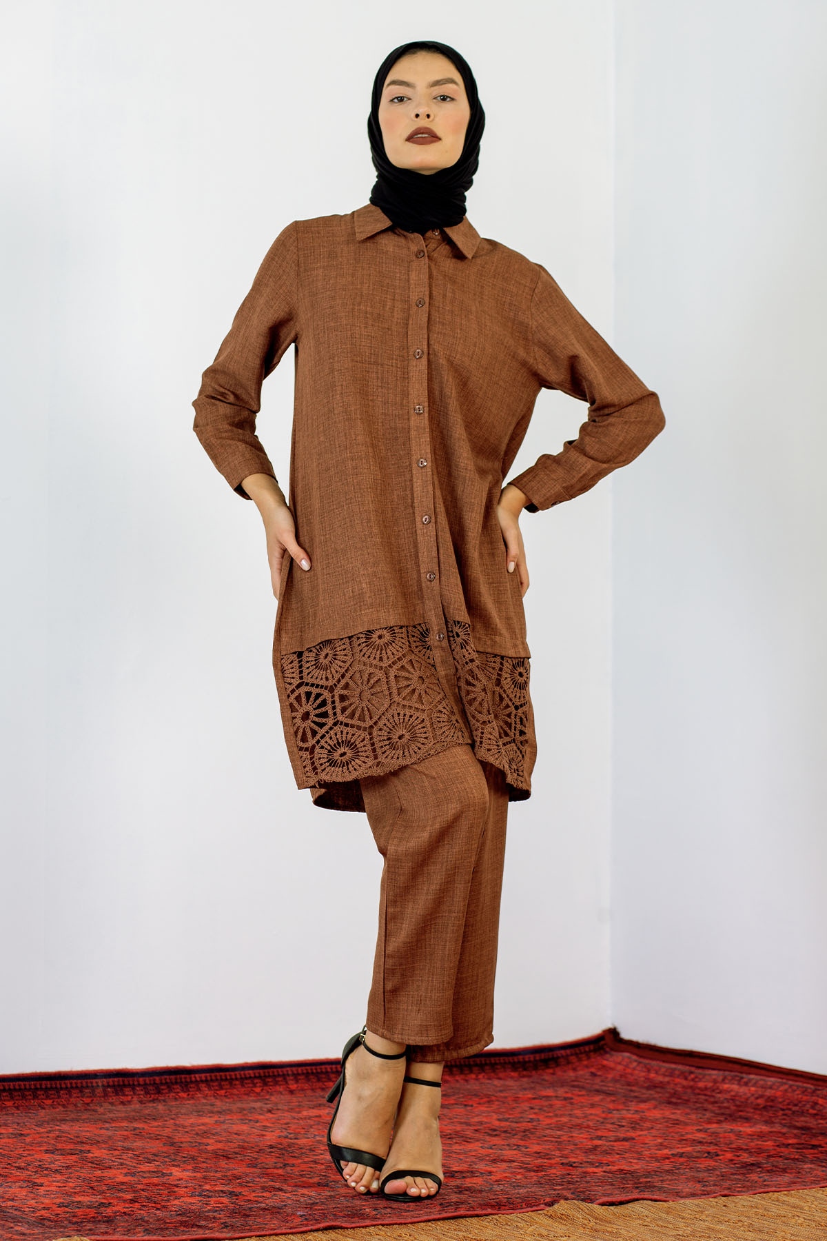 8369 Takim 44-50 Dntl - Kiremit - 1