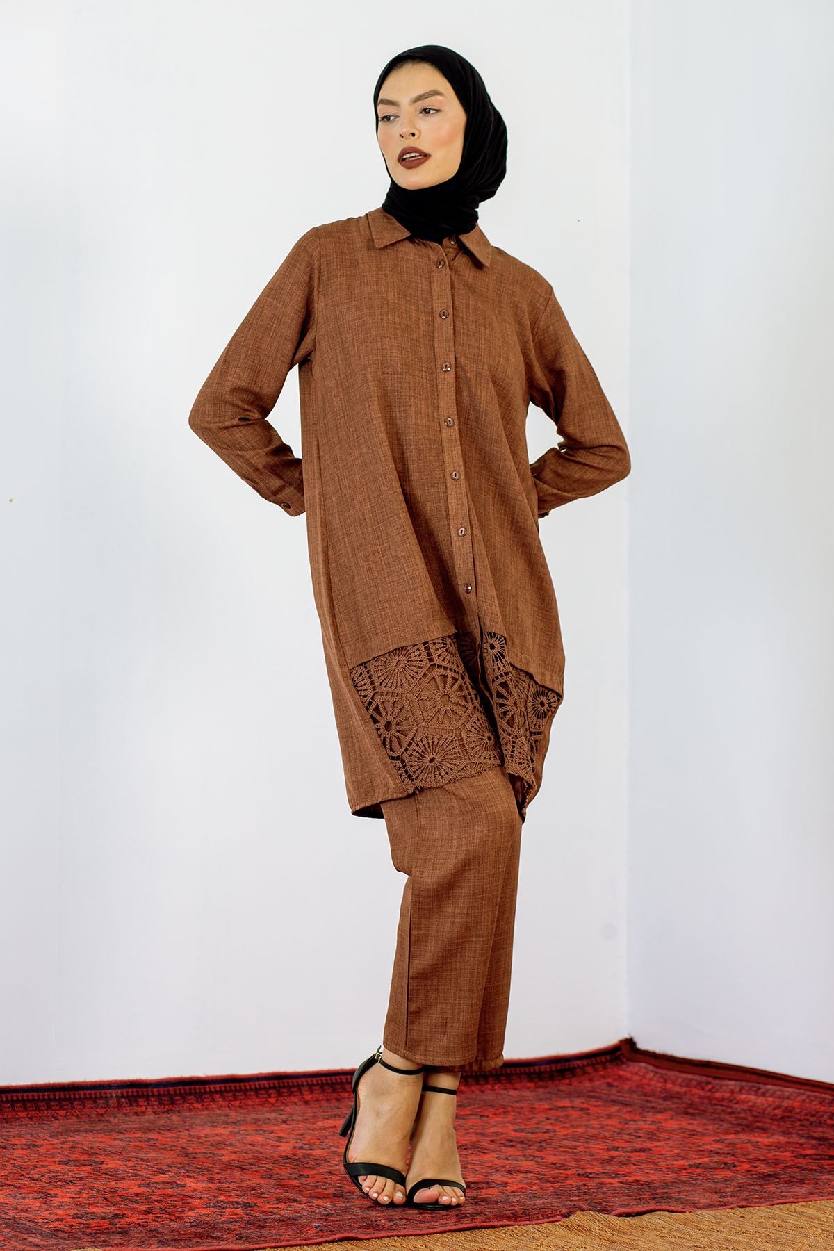 8369 Takim 44-50 Dntl - Kiremit - 2