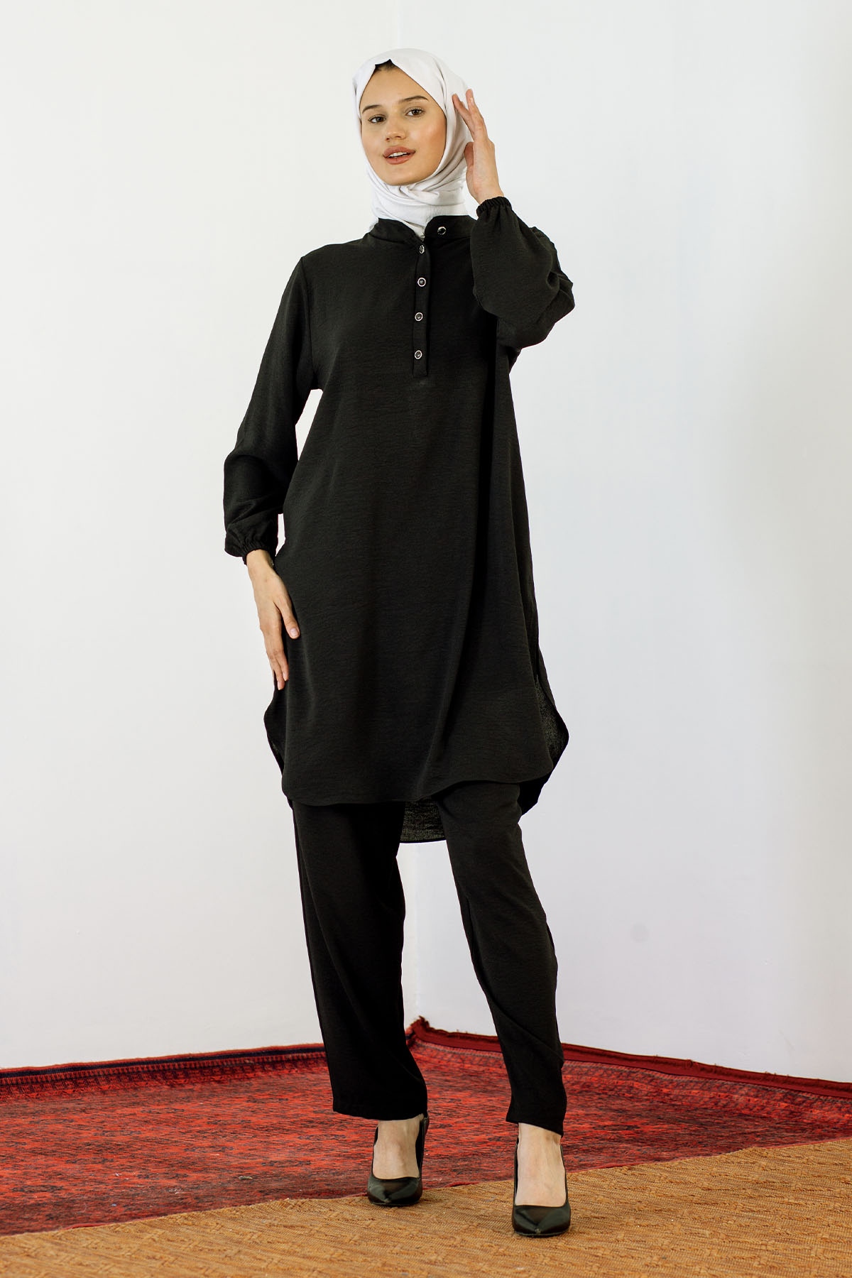 8376 Ae Takim 44-50 - Siyah - 1