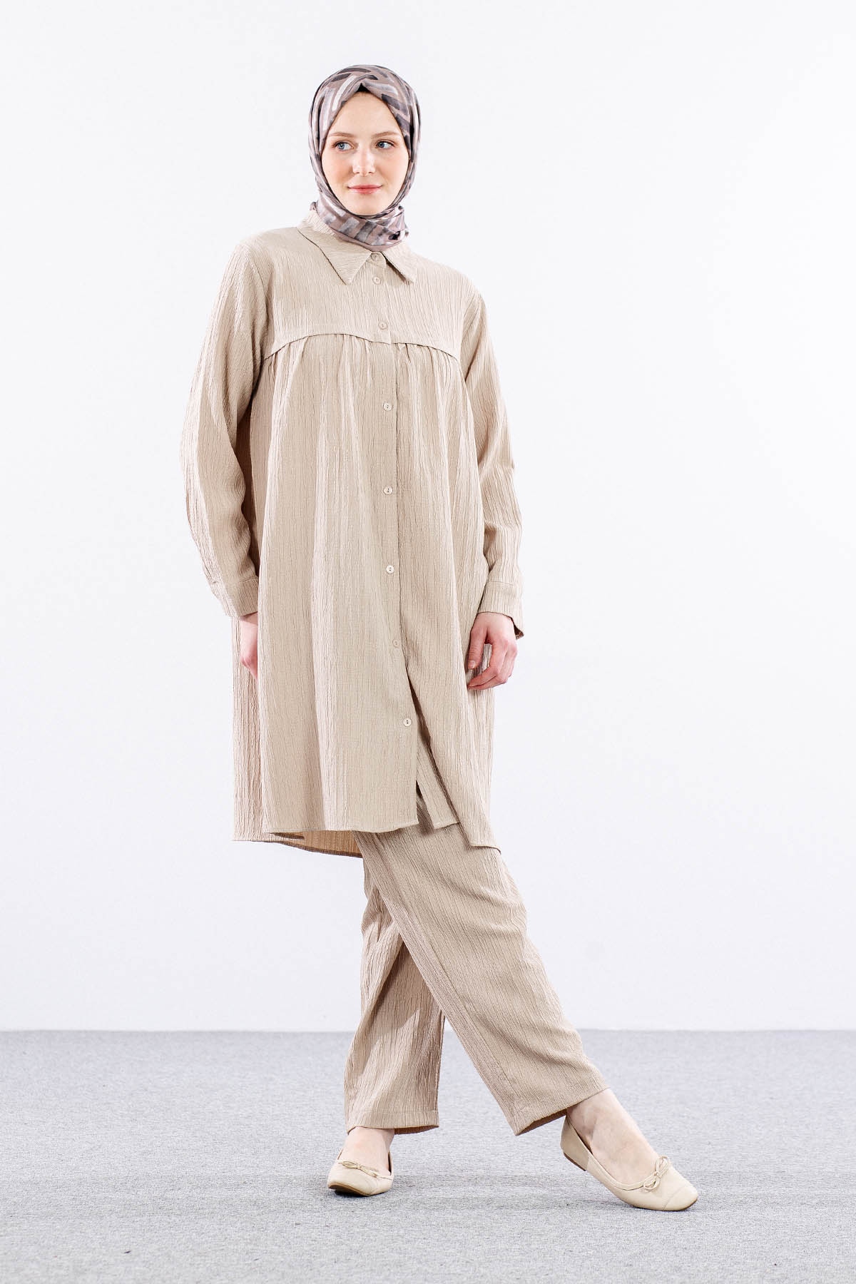 8388 Takim 44-50 Brmck - Bej - 1