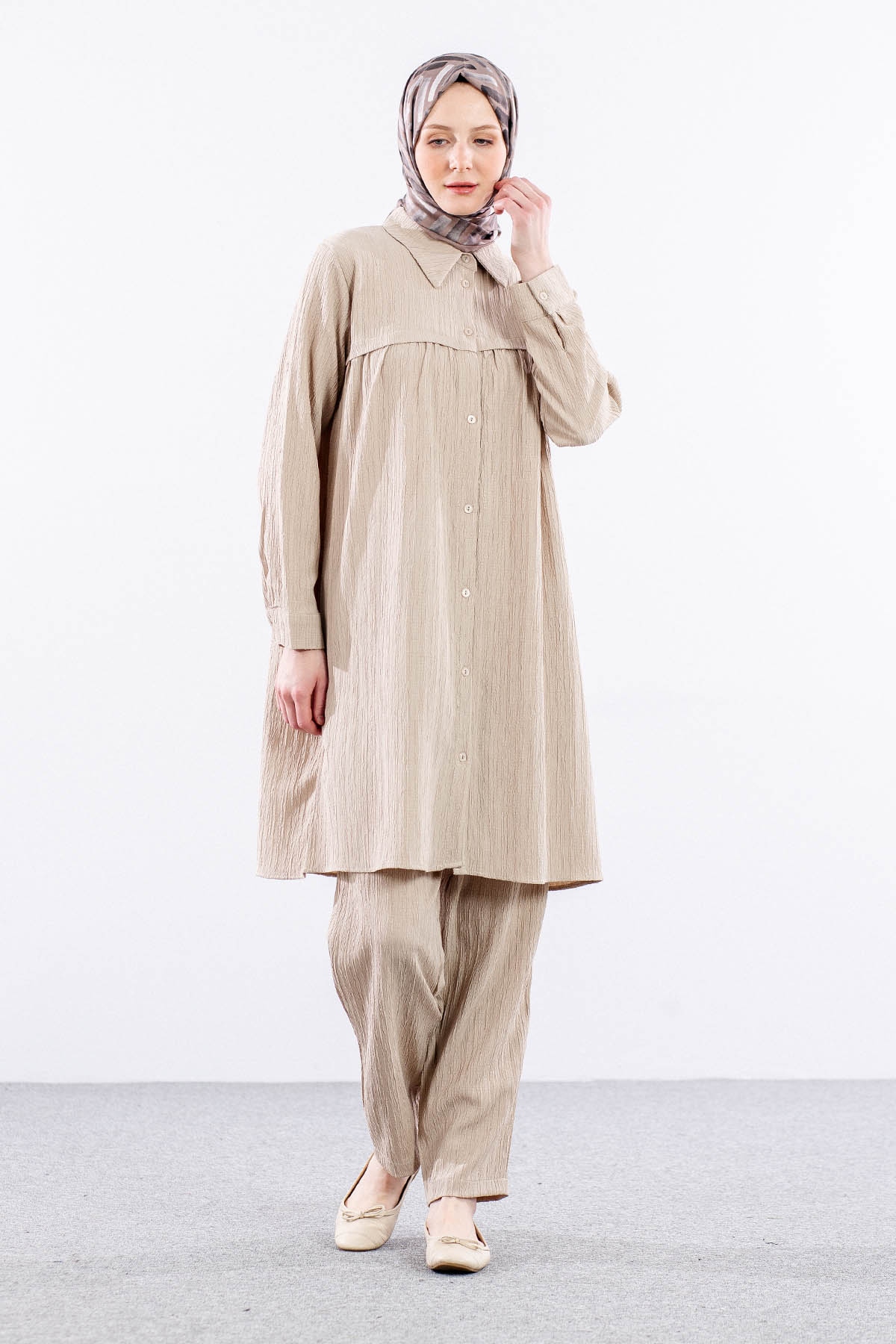 8388 Takim 44-50 Brmck - Bej - 2