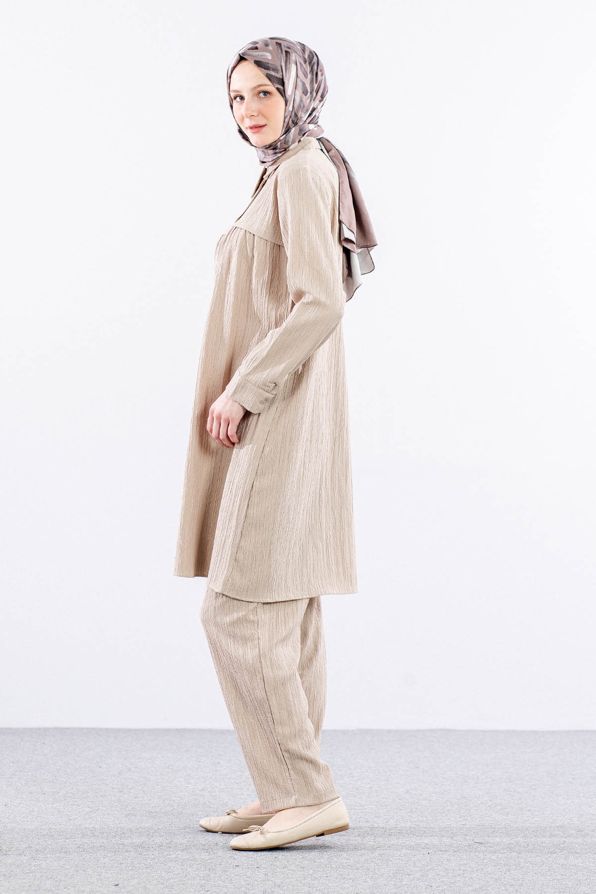 8388 Takim 44-50 Brmck - Bej - 3