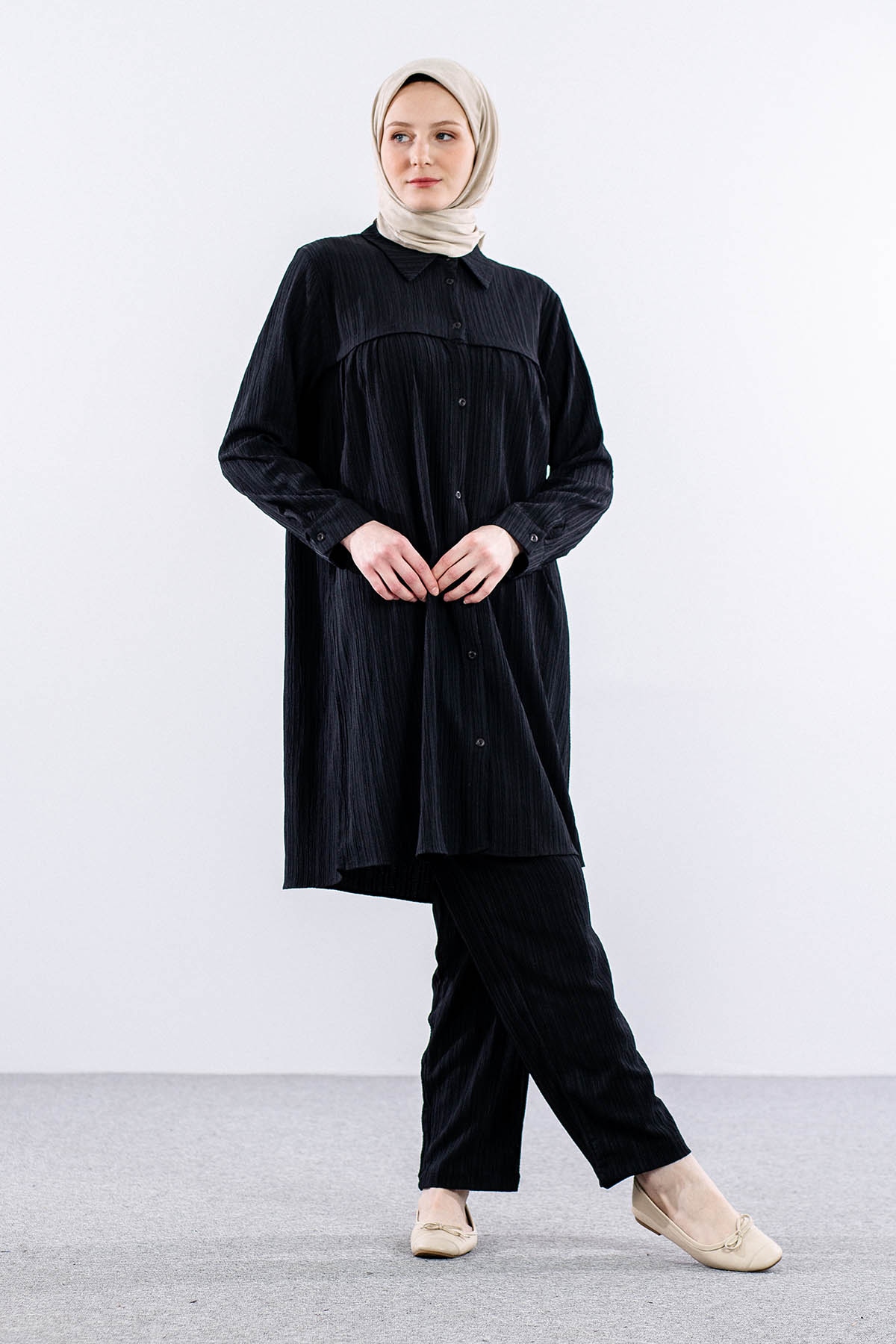 8388 Takim 44-50 Brmck - Siyah - 1