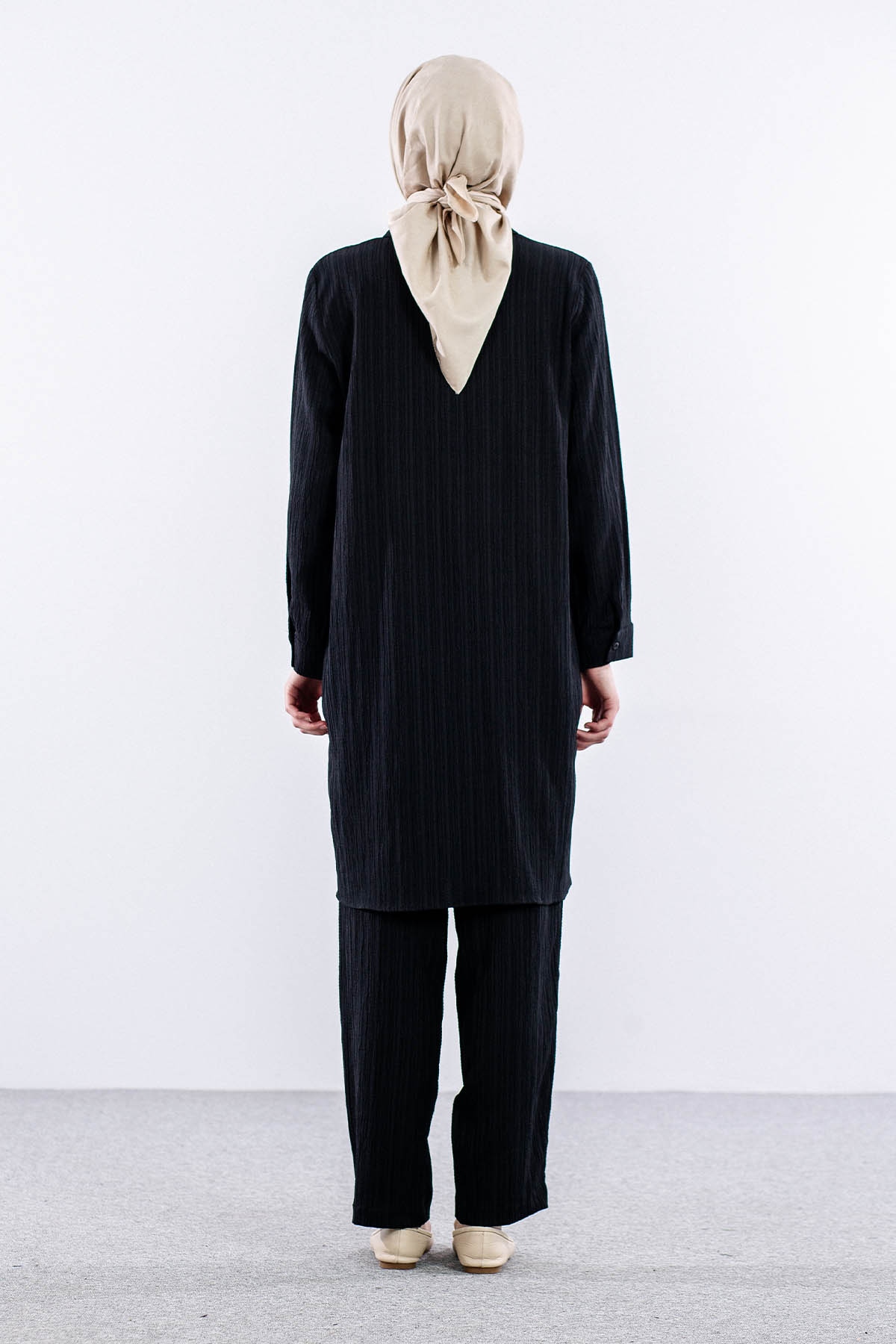 8388 Takim 44-50 Brmck - Siyah - 4