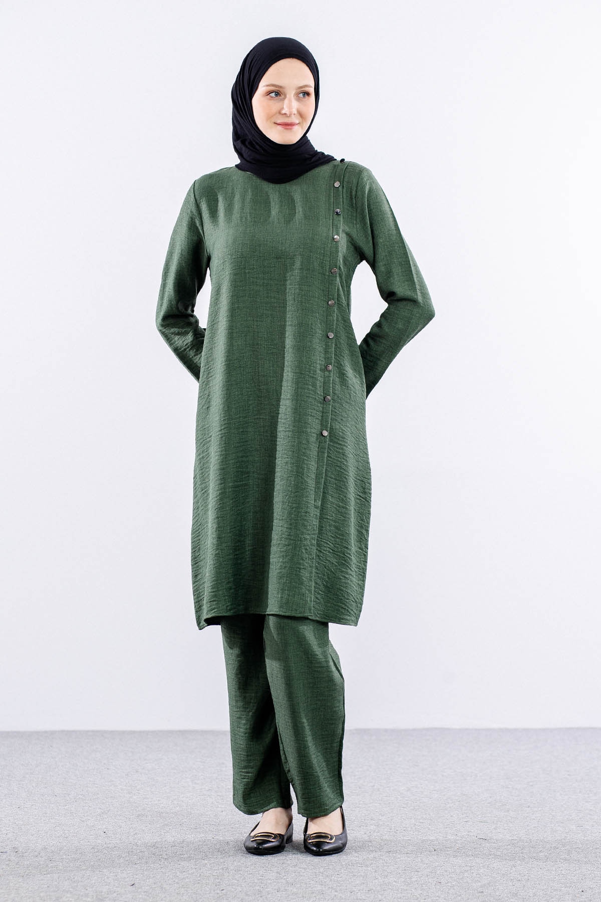 8394 Takim 44-50 Ktn - Haki - 2