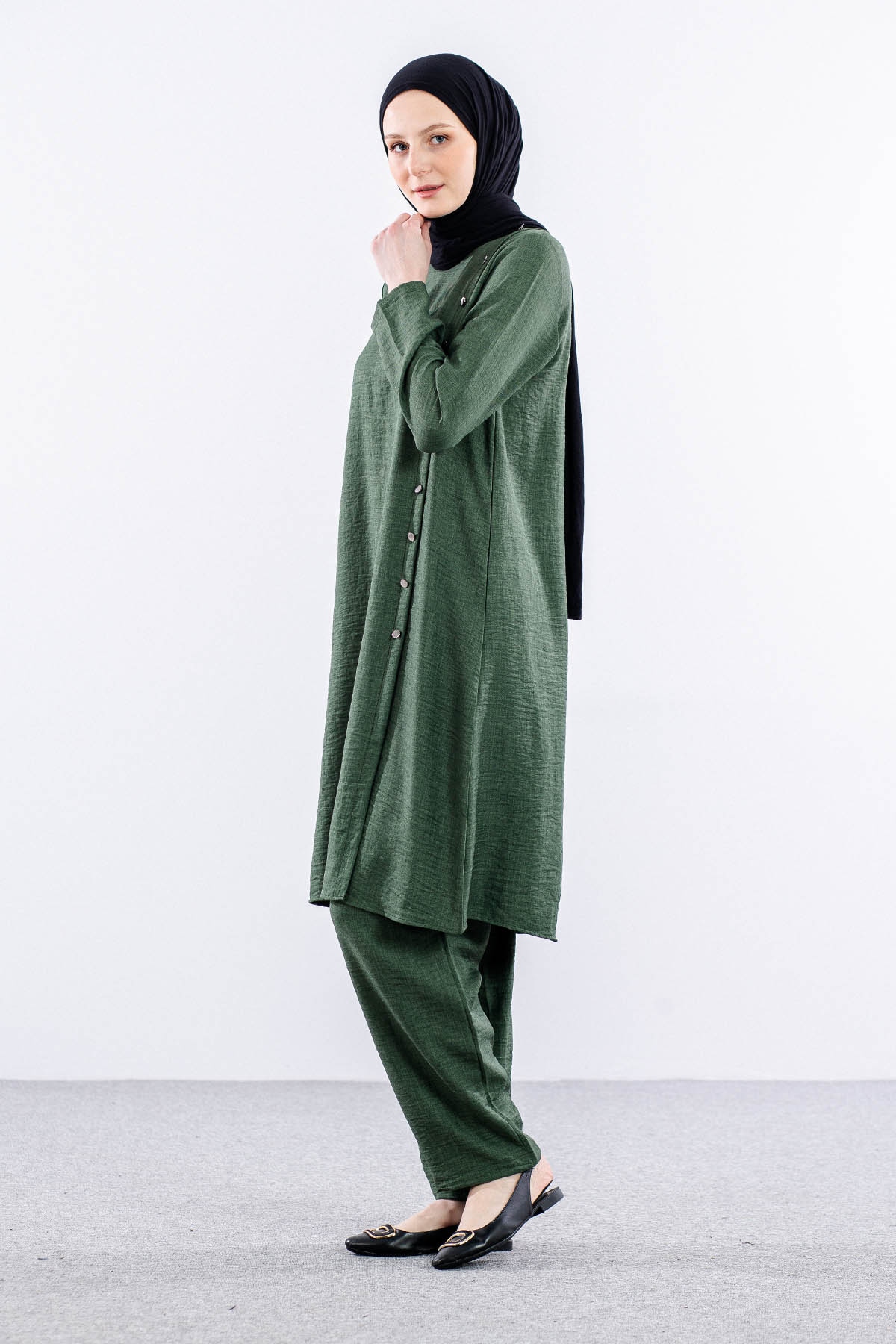 8394 Takim 44-50 Ktn - Haki - 3