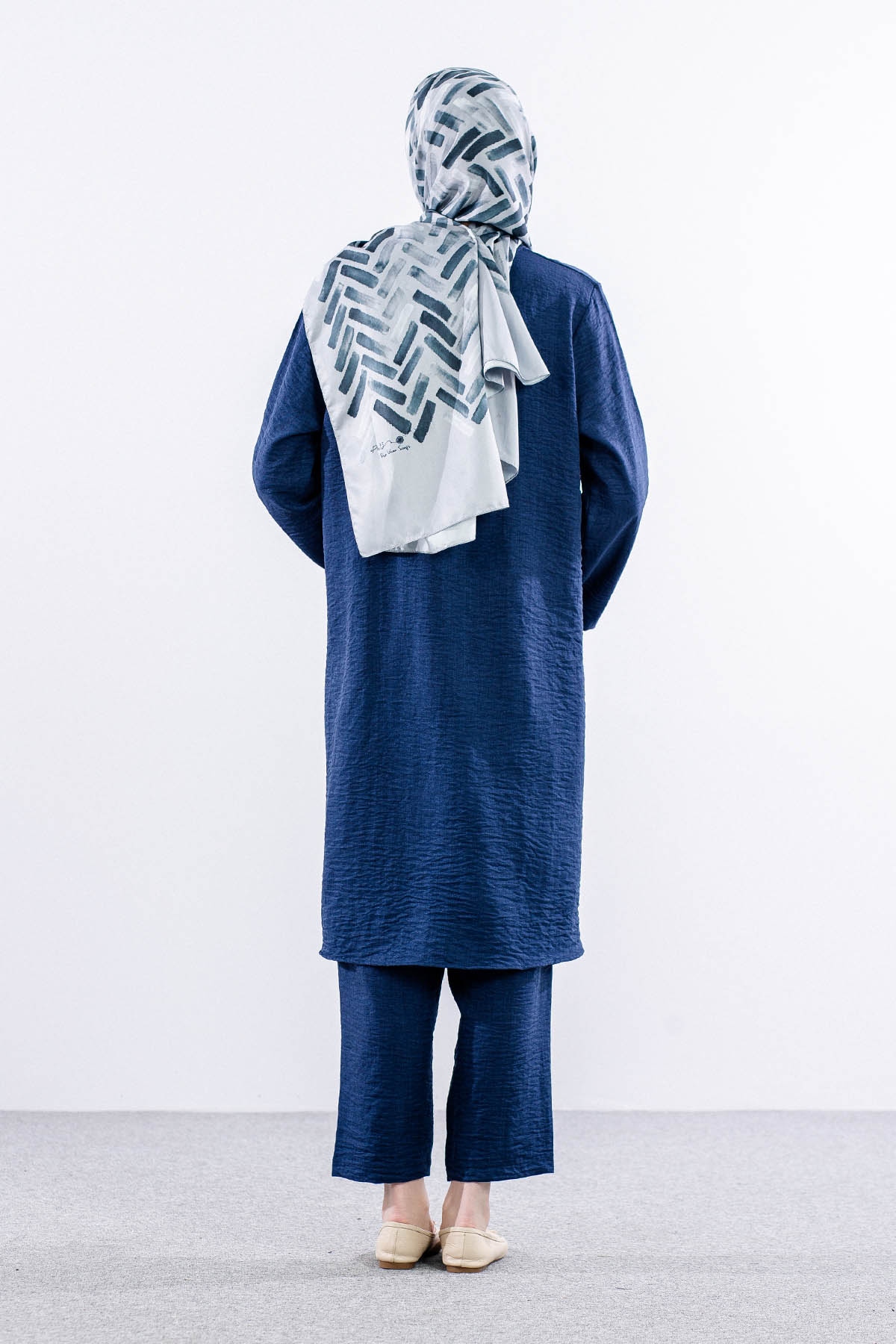 8394 Takim 44-50 Ktn - Lacivert - 4