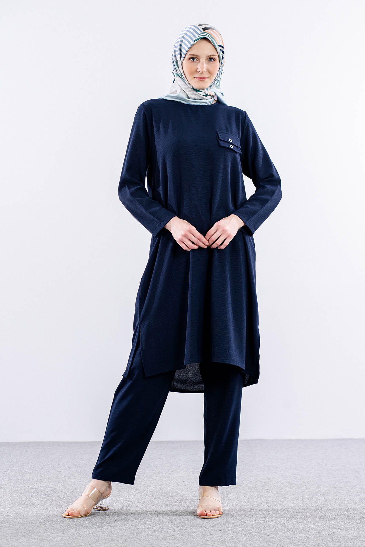 8395 Takim 44-50 Ae - Lacivert - 1