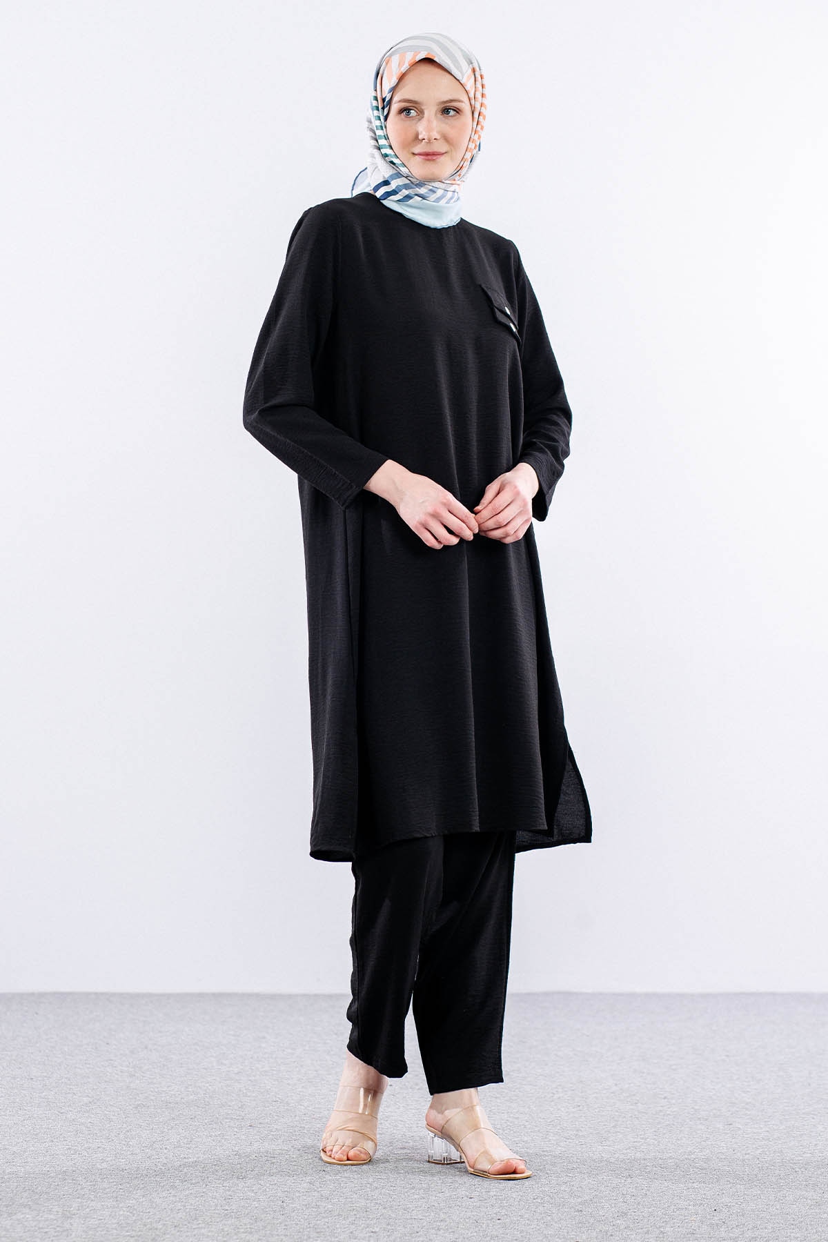 8395 Takim 44-50 Ae - Siyah - 1