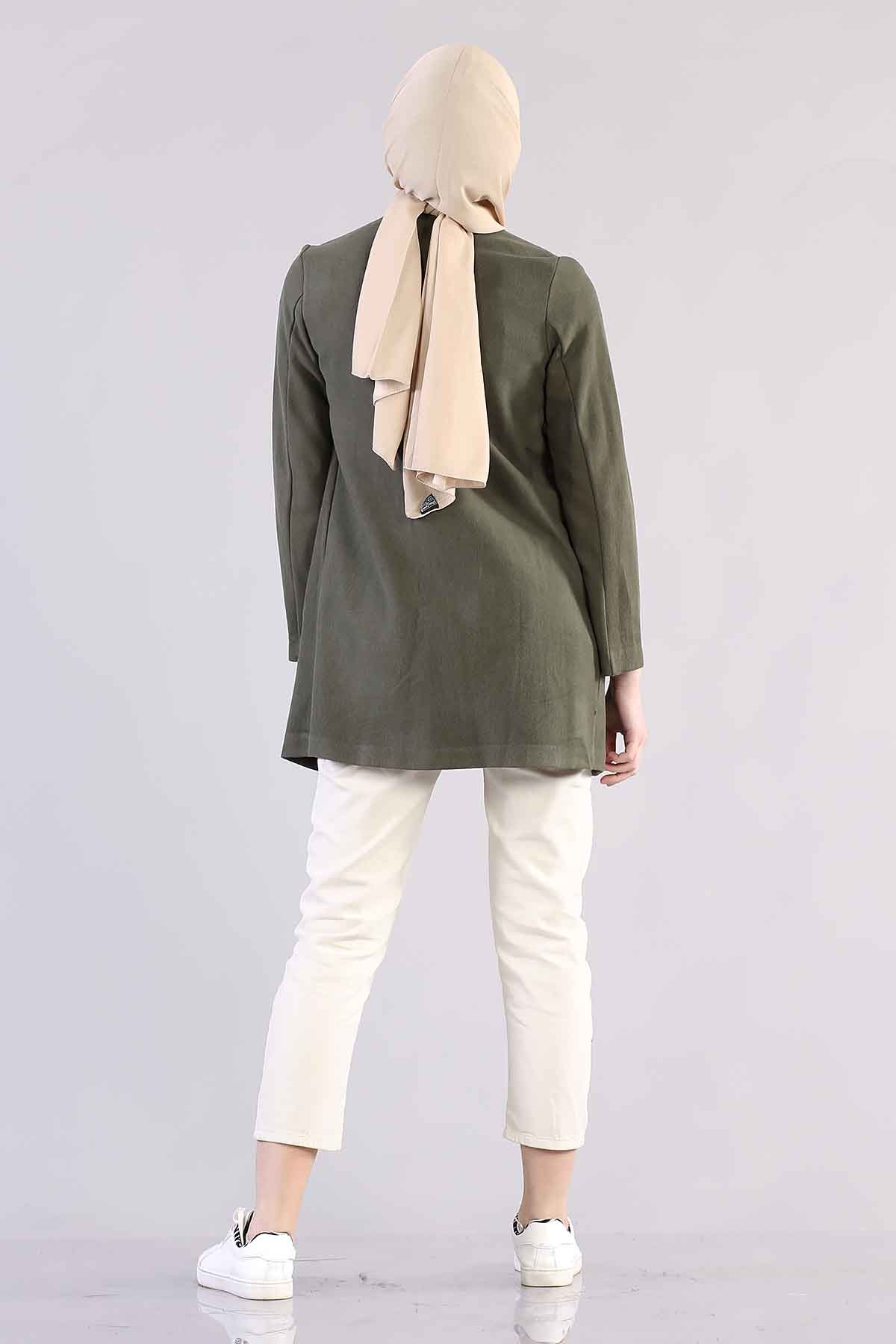 8397 Ceket 38-44 - Haki - 3