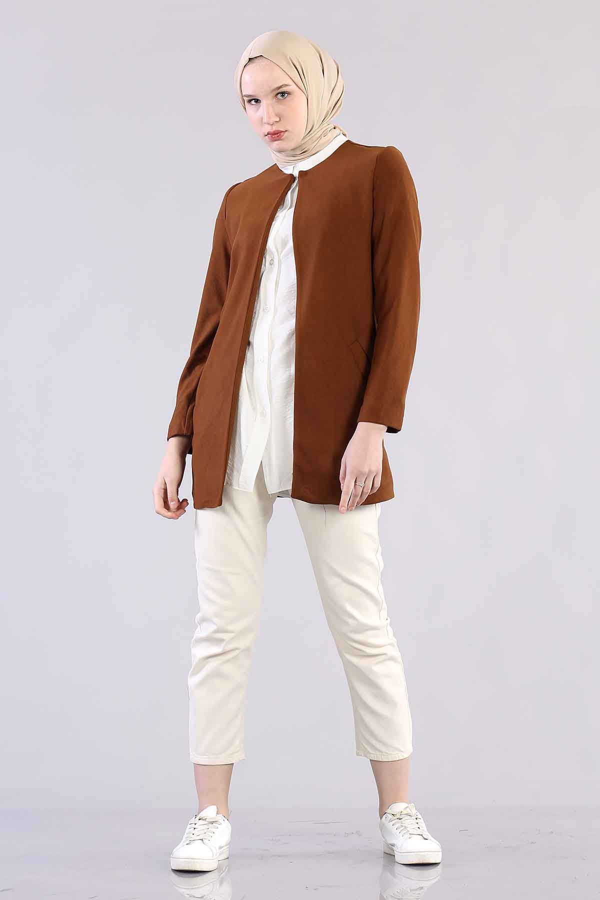 8397 Ceket 38-44 - Kiremit - 1