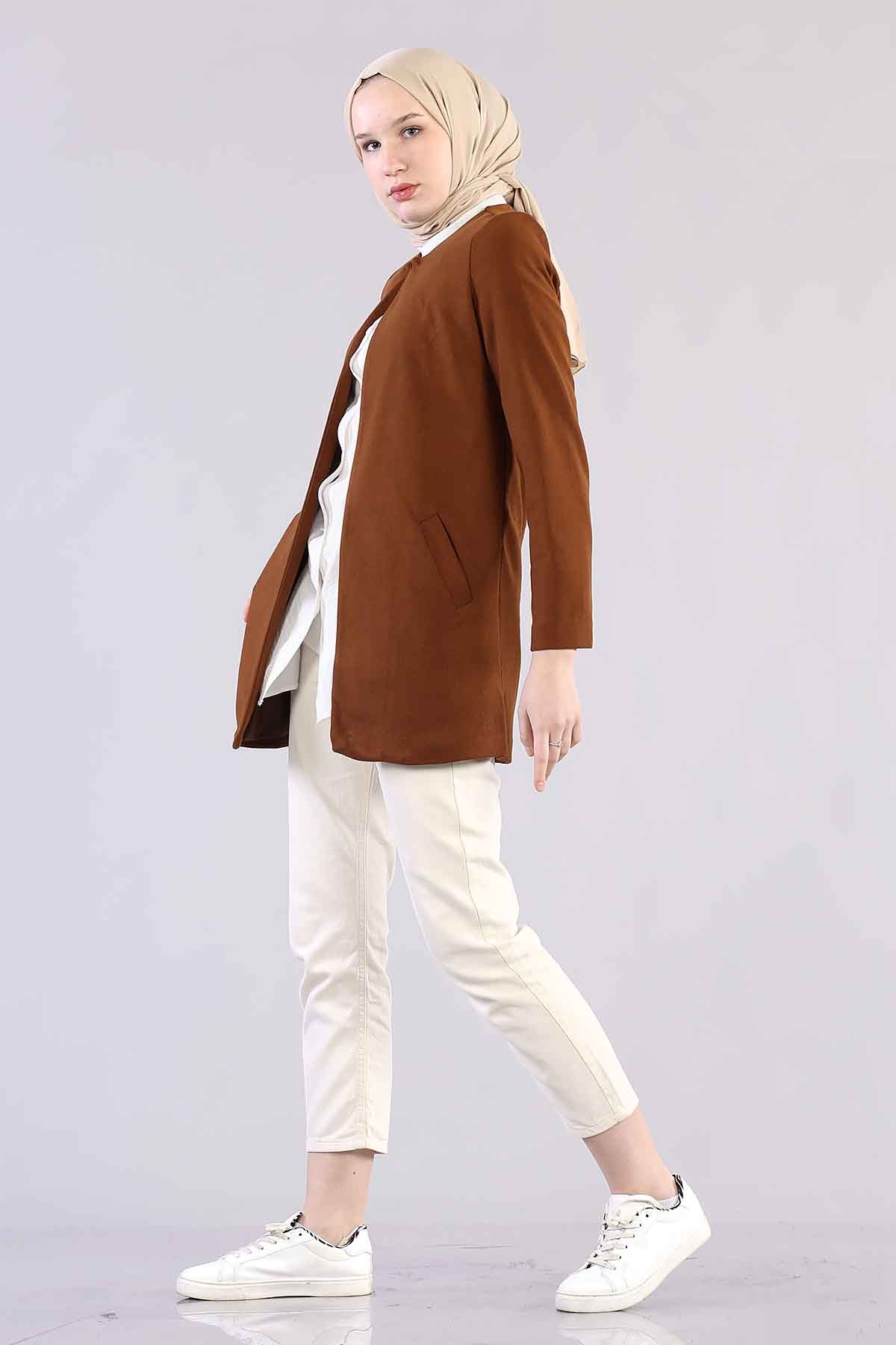 8397 Ceket 38-44 - Kiremit - 3