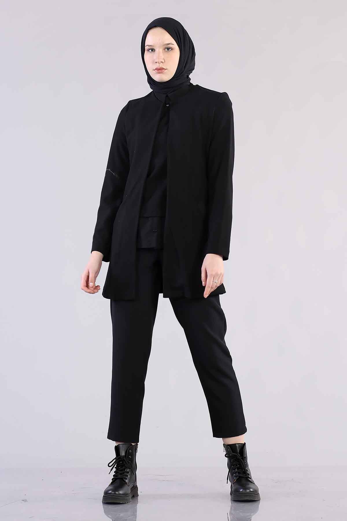 8397 Ceket 38-44 - Siyah - 1