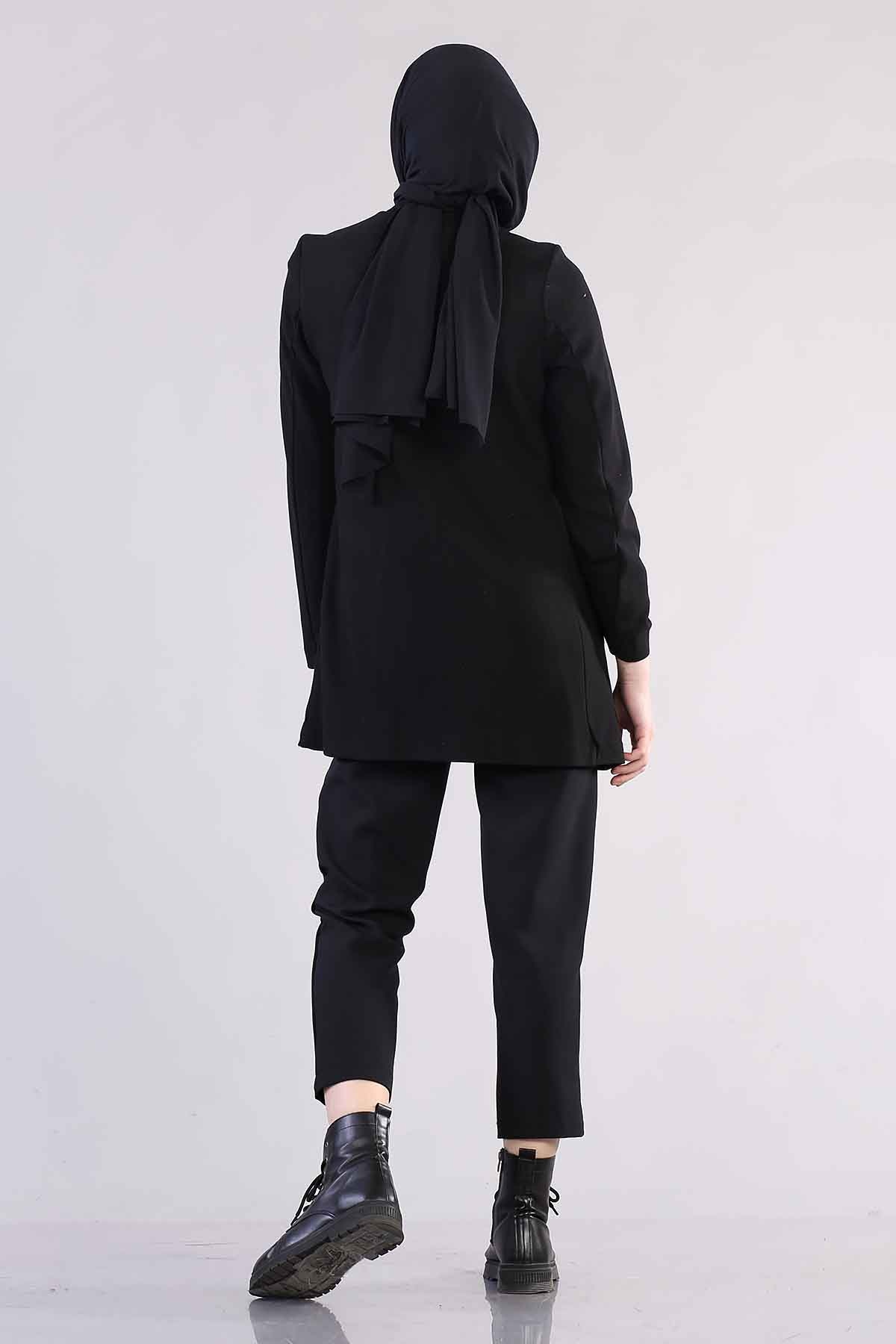 8397 Ceket 38-44 - Siyah - 5