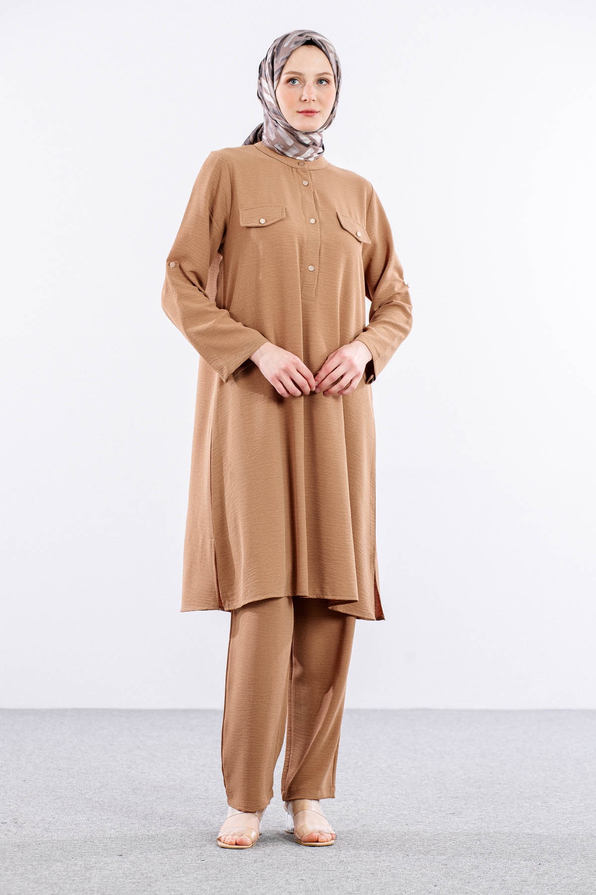 8408 Takim 44-50 Ae - Bej - 1