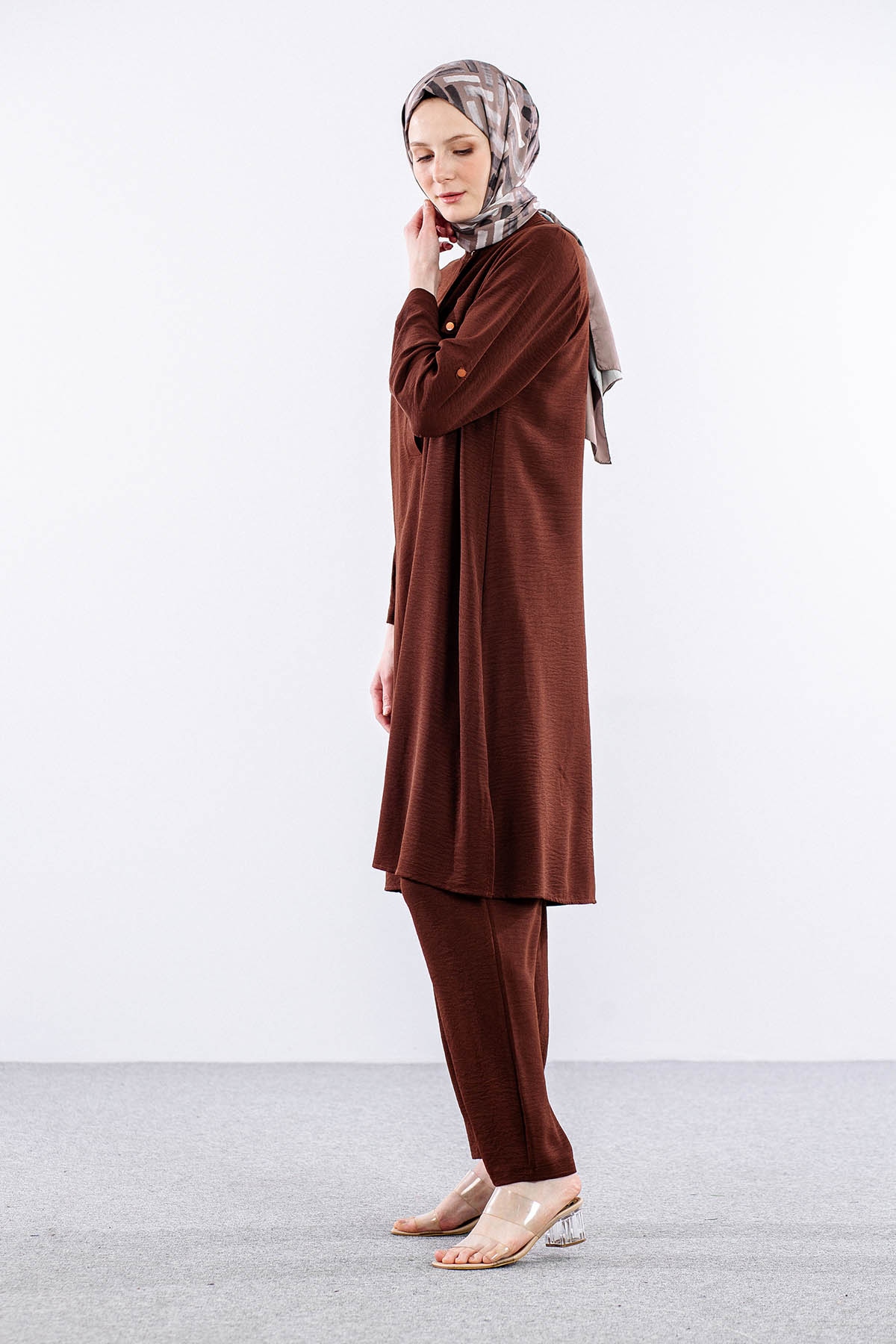 8408 Takim 44-50 Ae - Kahve - 3