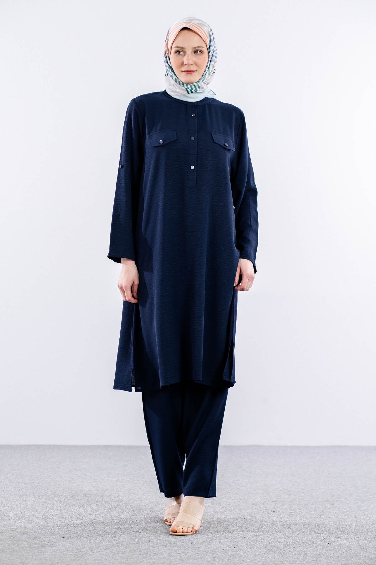 8408 Takim 44-50 Ae - Lacivert - 1